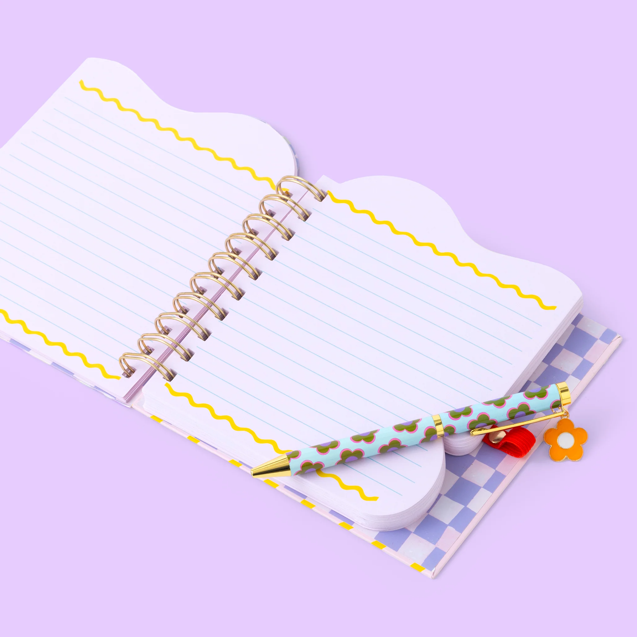 Girls Rule Shaped Notebook & Pen - Image 4