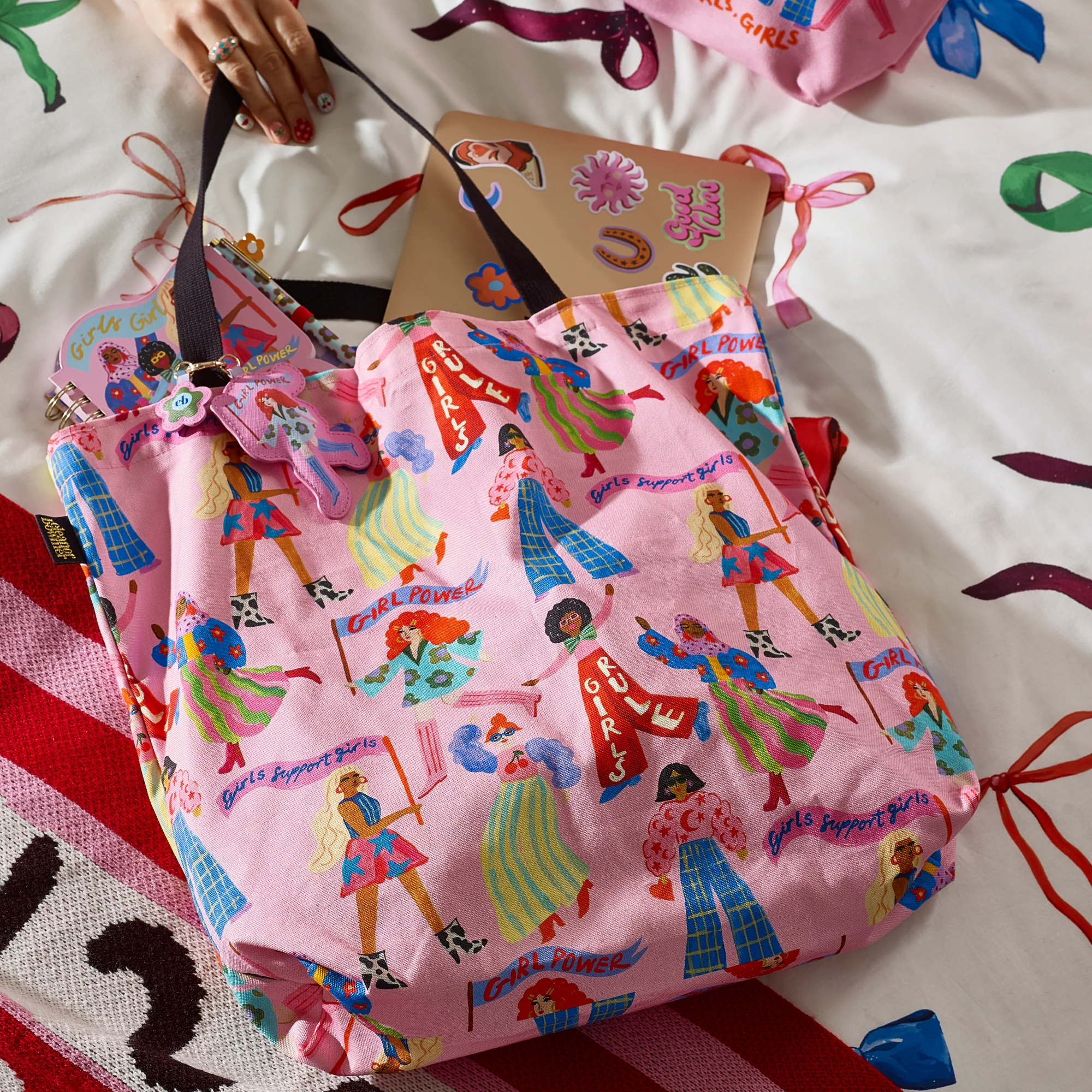 Girls Rule Tote Bag - Image 3