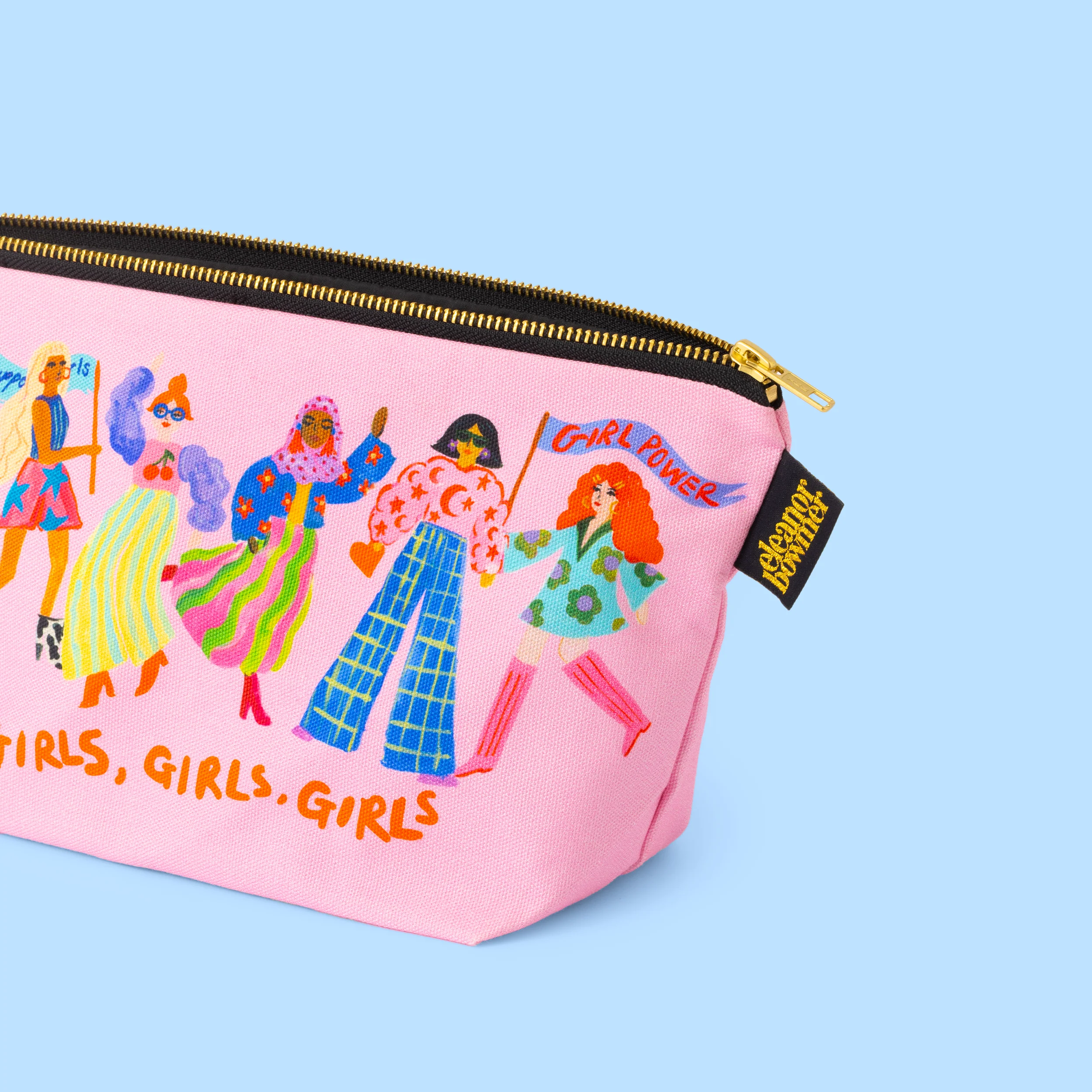 Girls Rule Zip Bag - Image 3
