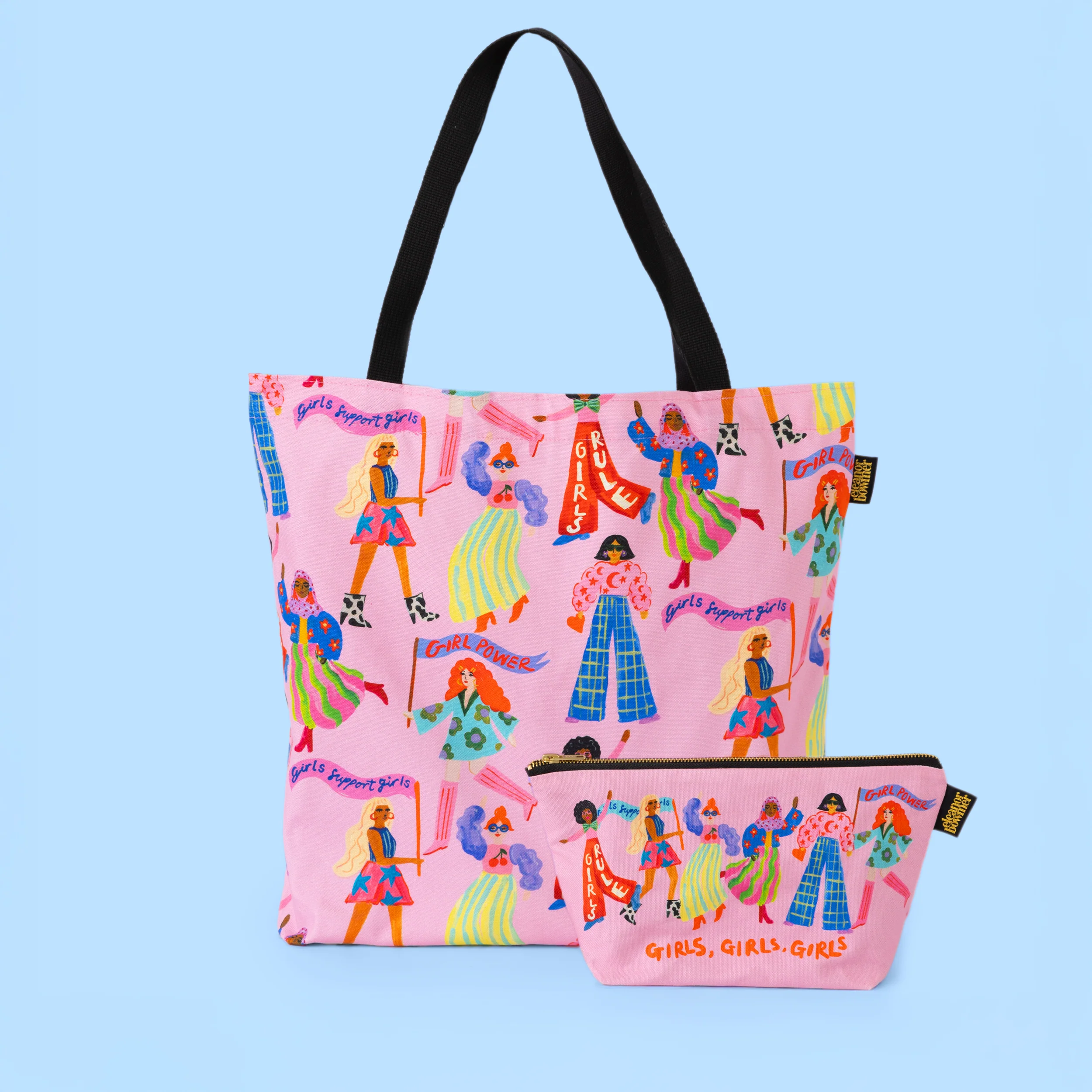 Girls Rule Zip Bag - Image 5