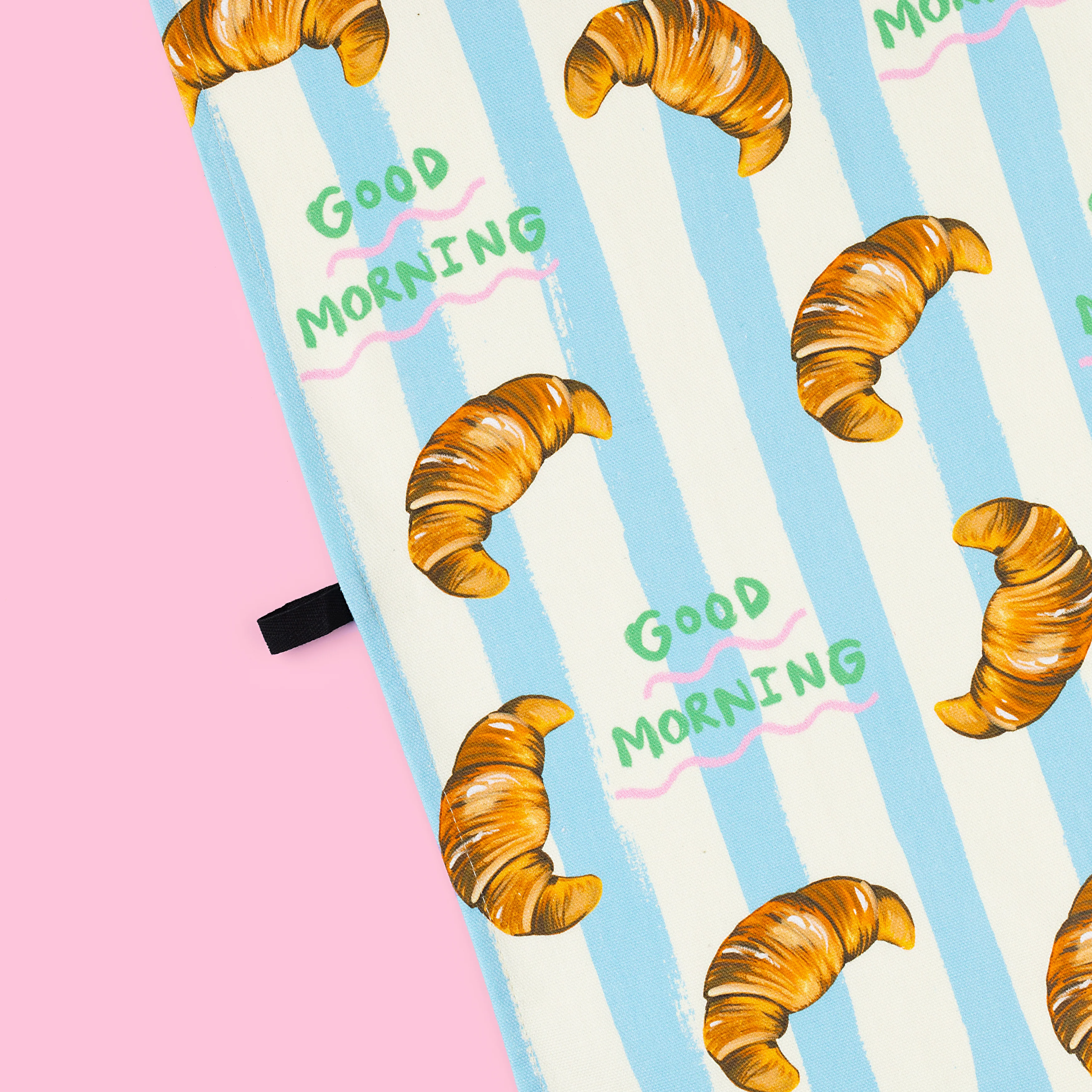 Good Morning Croissant Tea Towel - Image 3