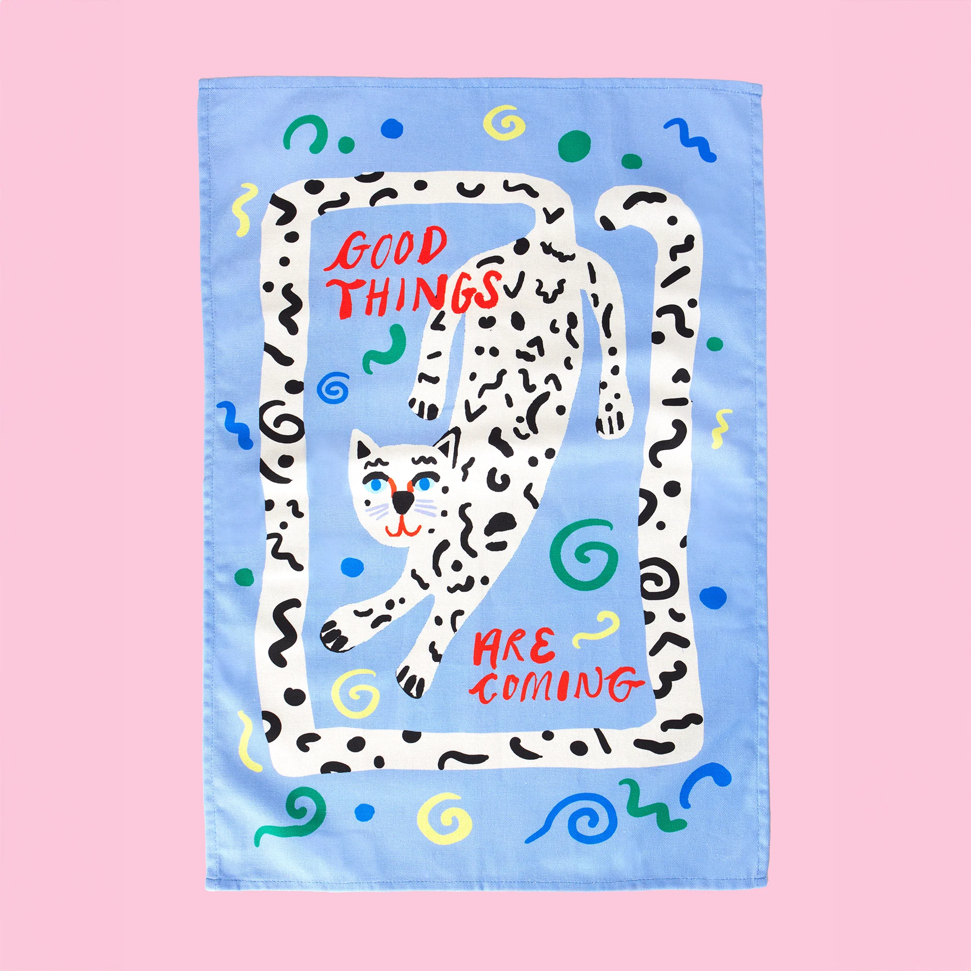 Good Things Are Coming Tea Towel - Image 3