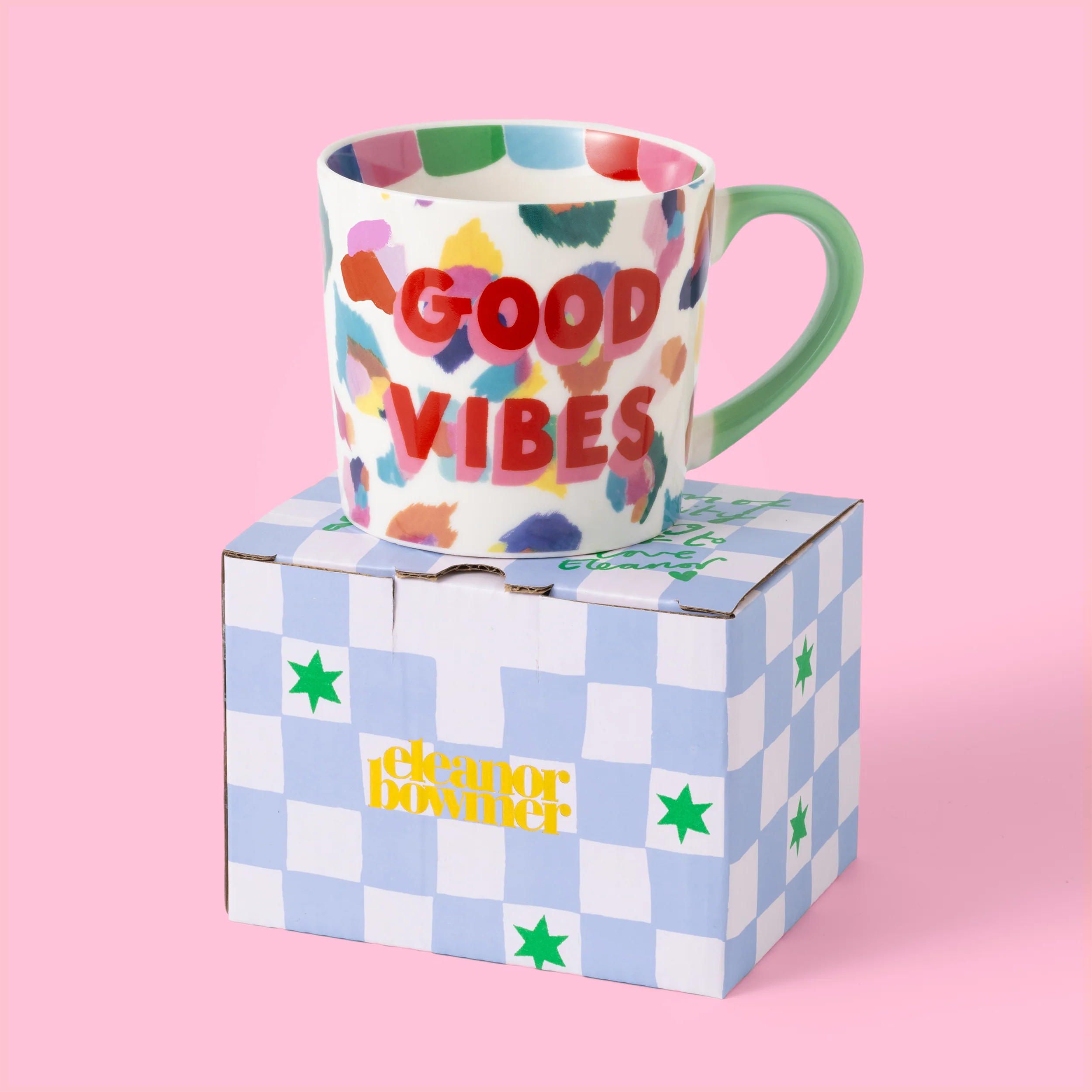 Good Vibes Painted Leopard Mug - Image 4