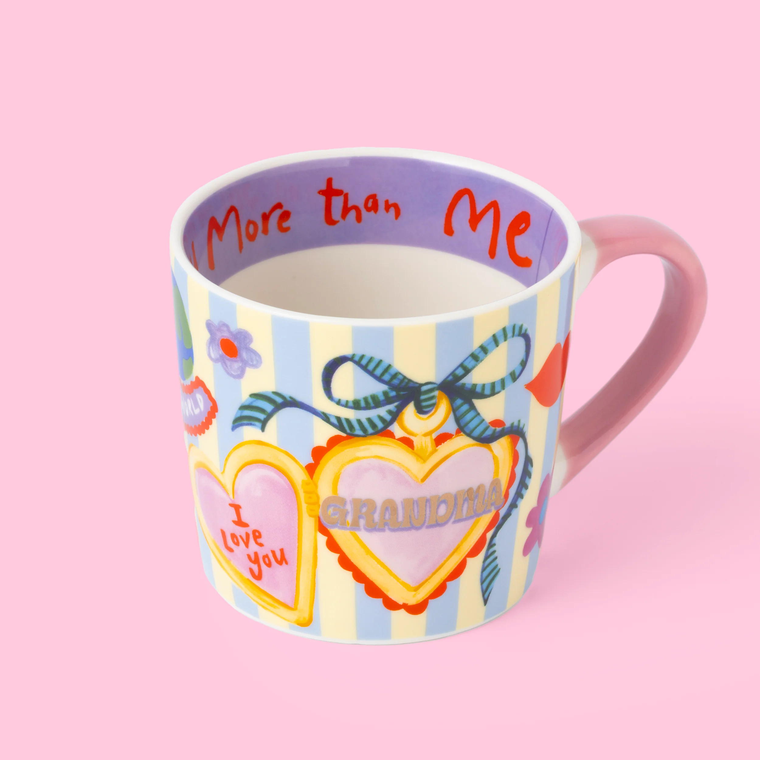 Grandma Heart Charm Mug - Image 3