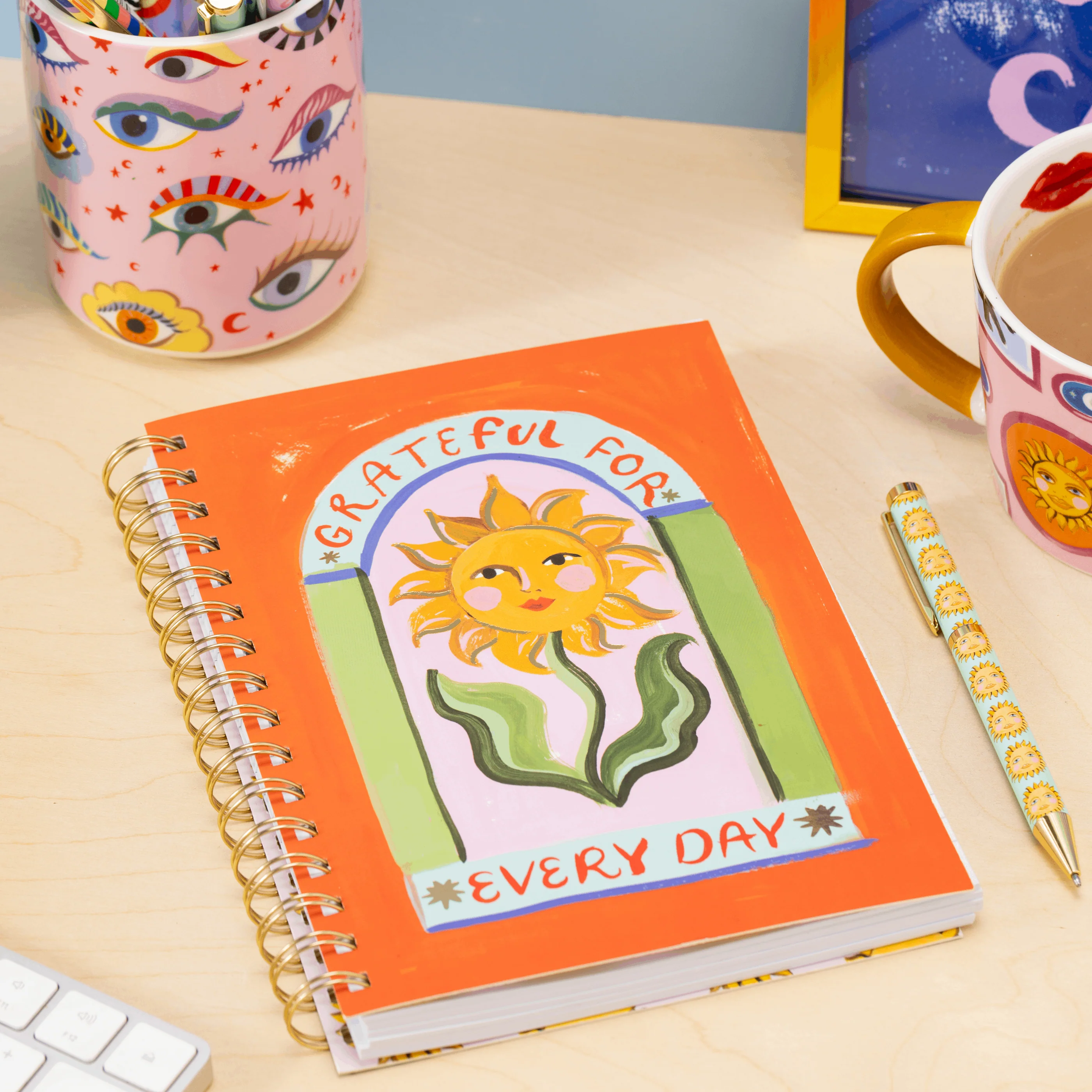 Grateful For Every Day Sunflower Notebook - Image 5
