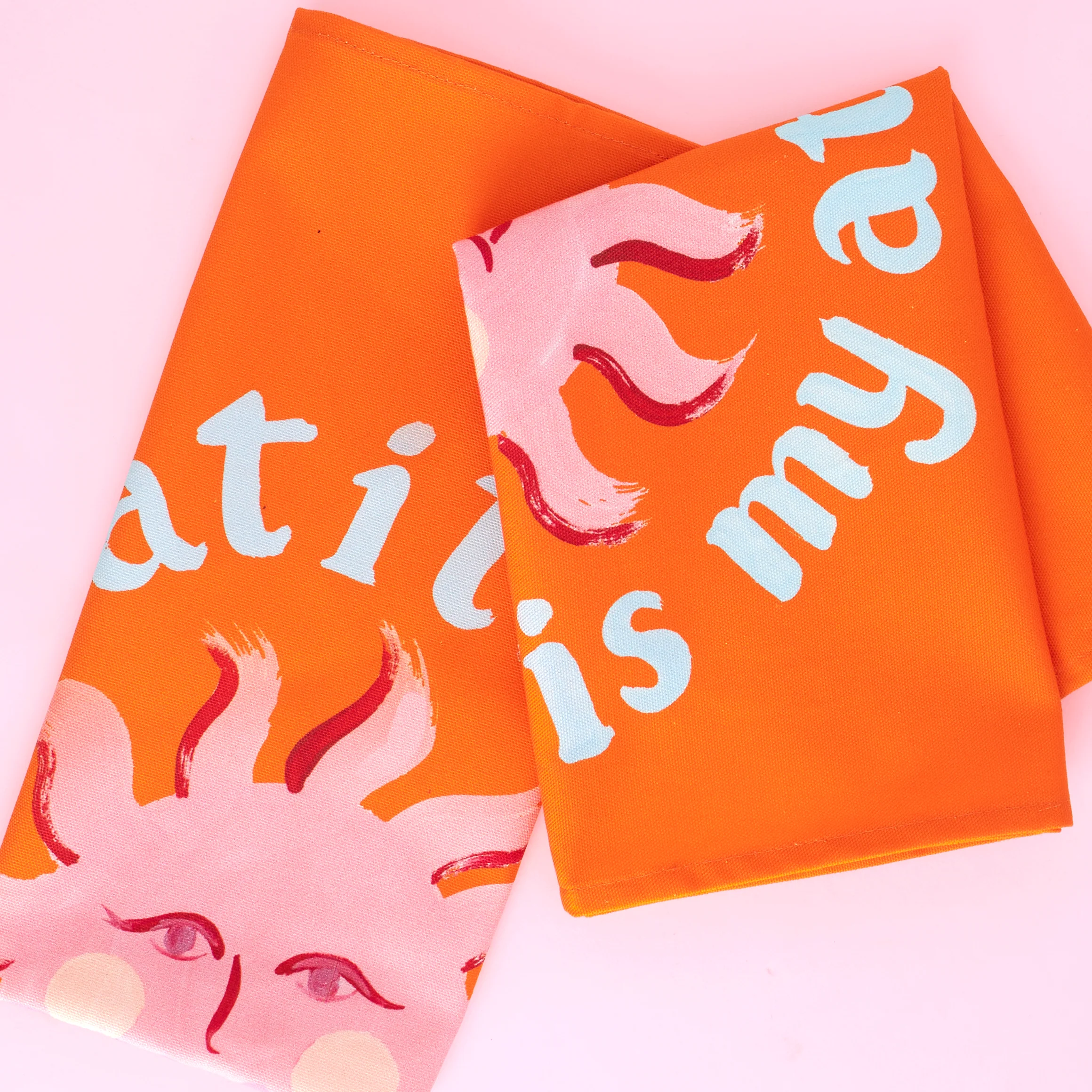 Gratitude Is My Attitude Tea Towel - Image 3