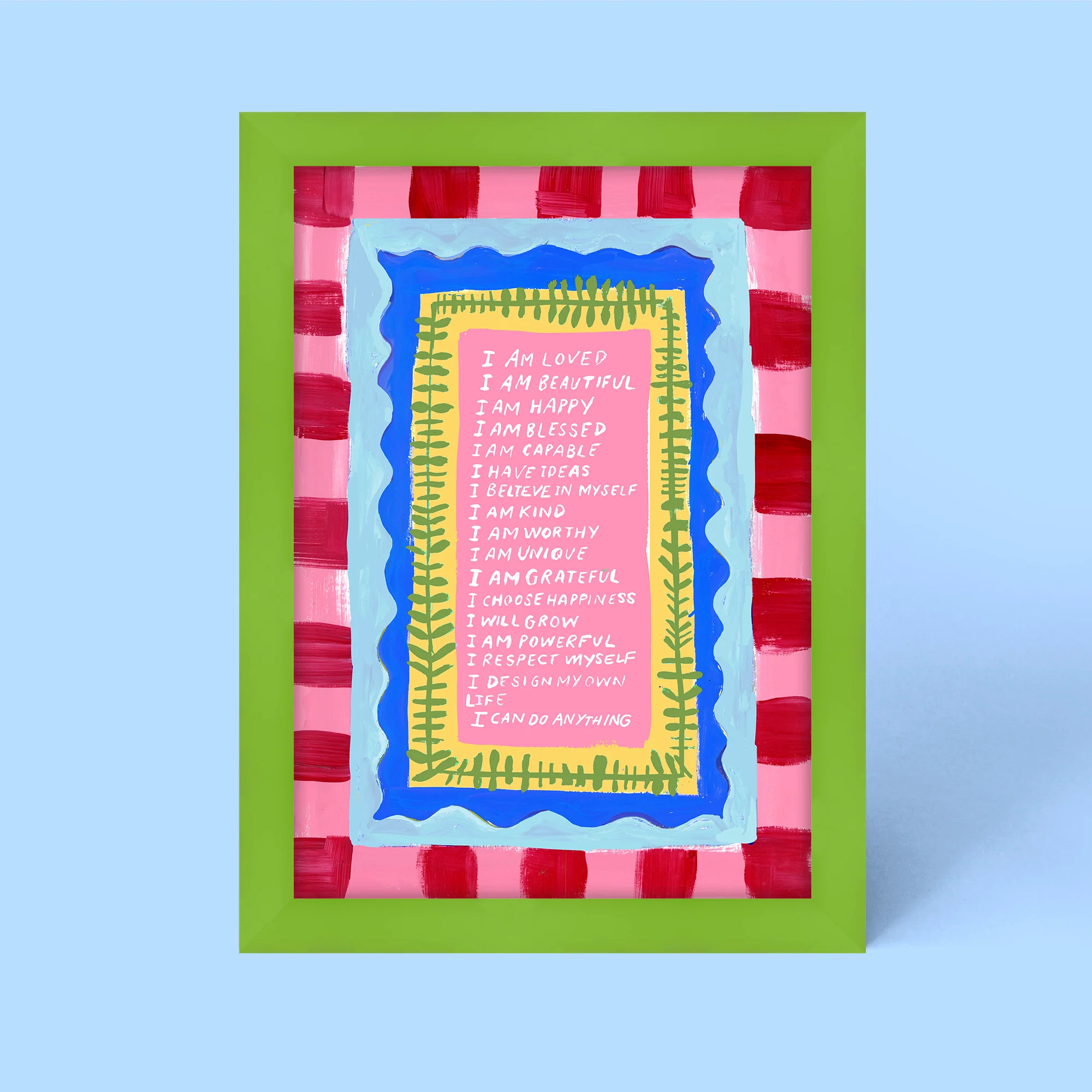 I Can Do Anything Affirmations Framed Print - Image 3