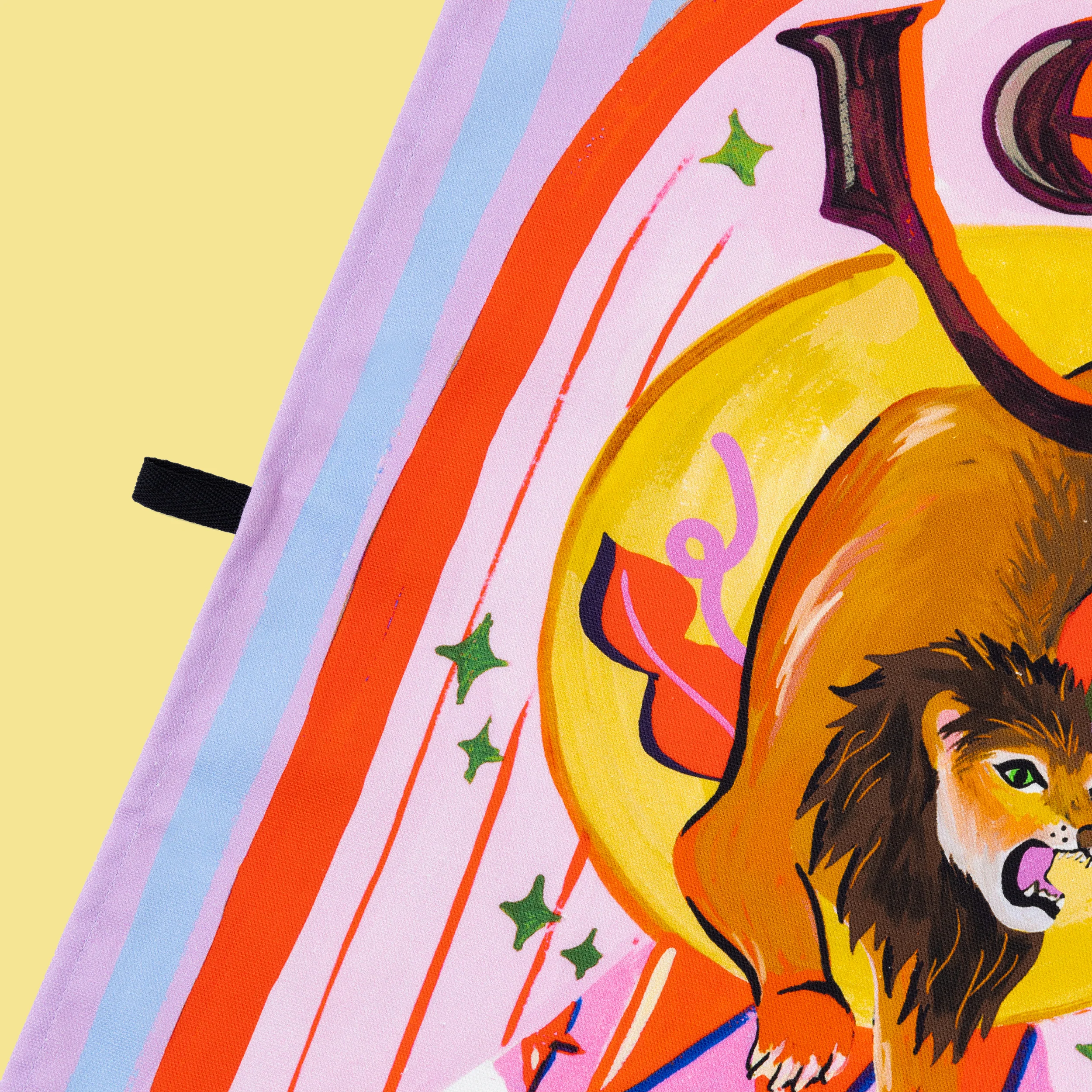 Leo Zodiac Tea Towel - Image 3