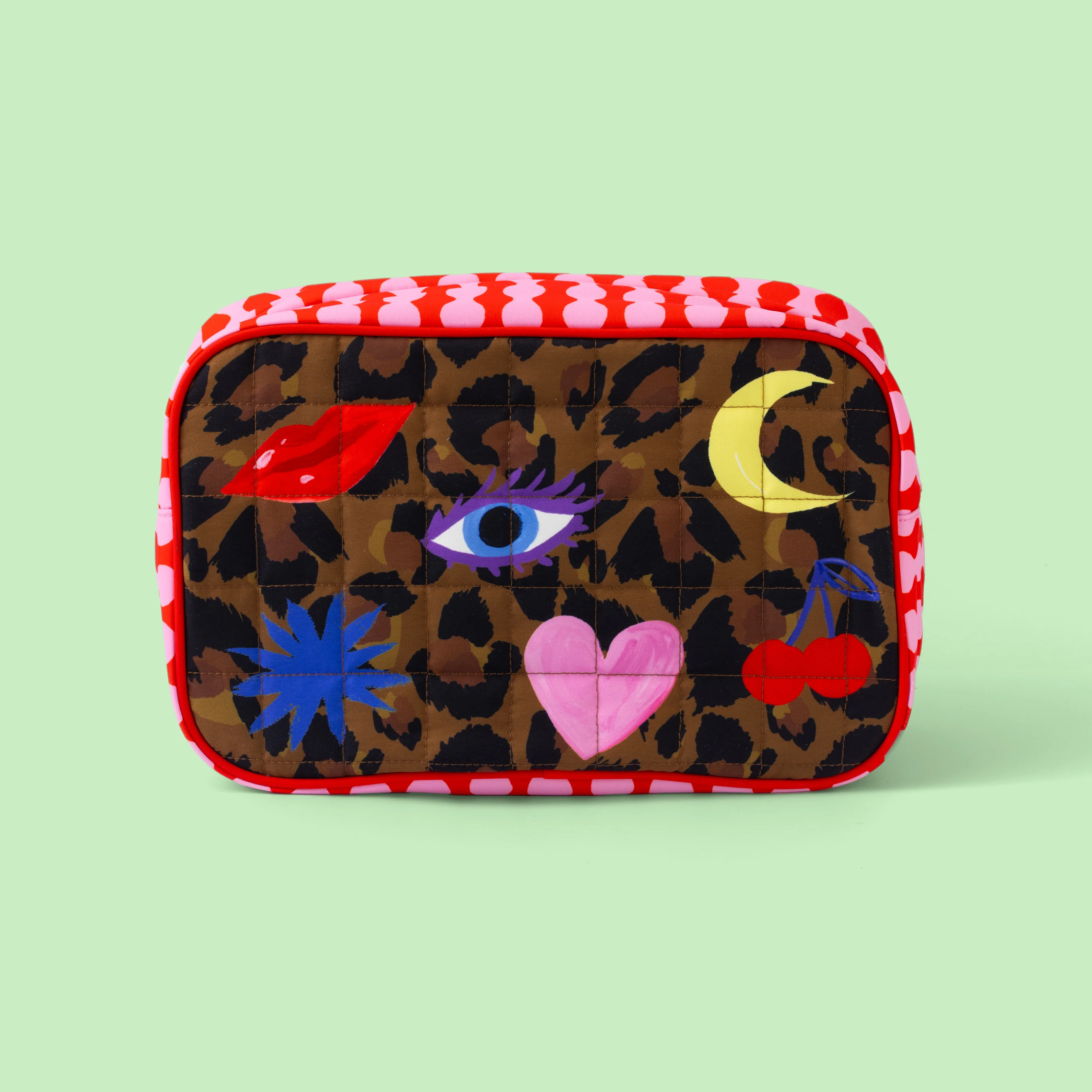 Leopard Icon Wash Bag - Image 3