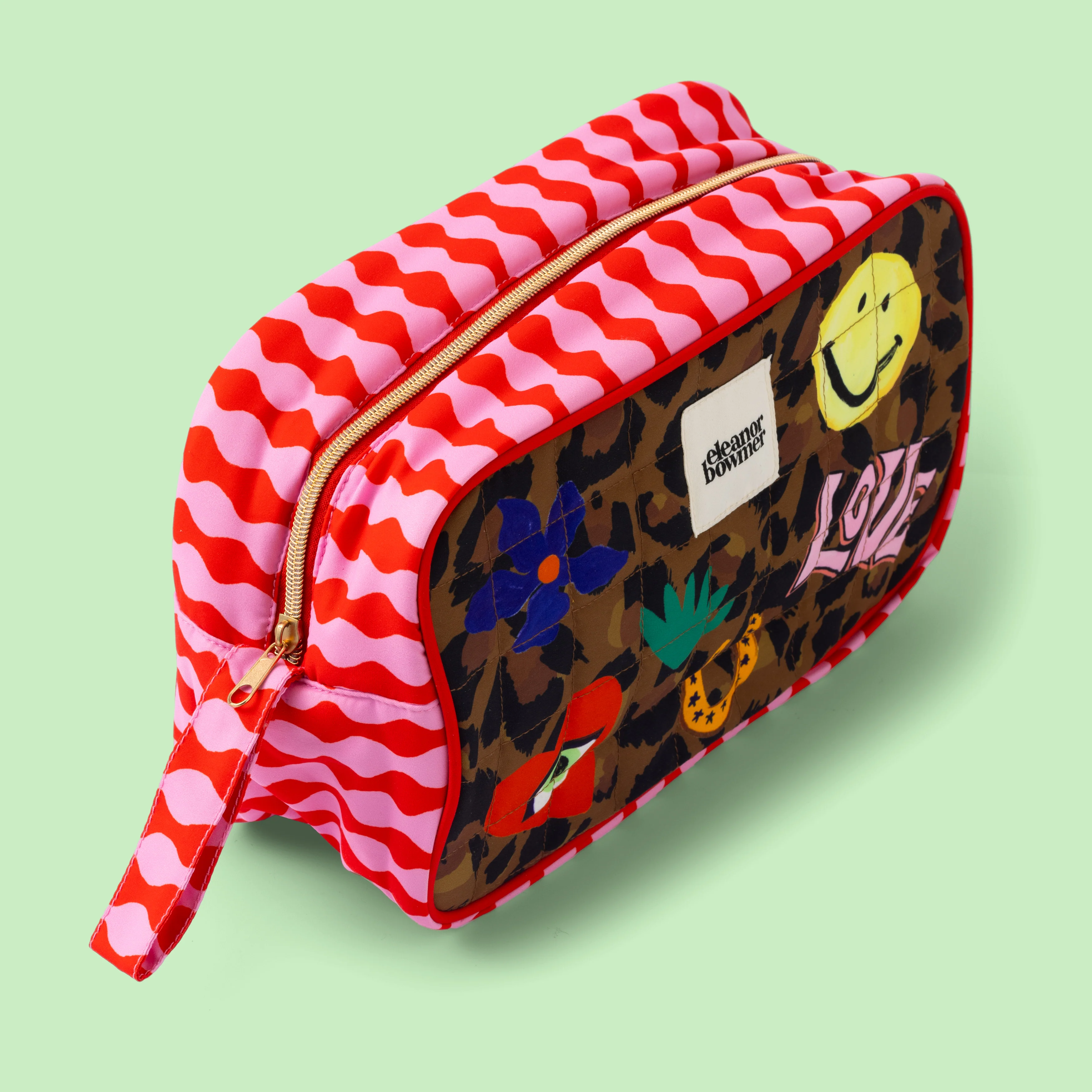 Leopard Icon Wash Bag - Image 4
