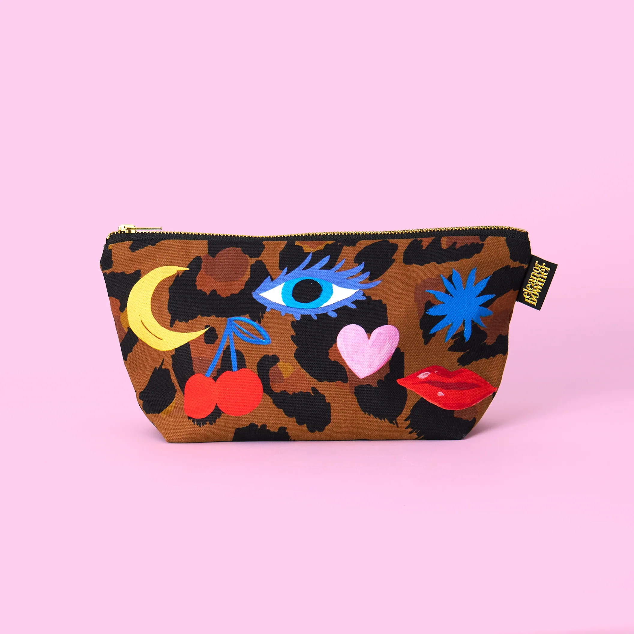 Leopard Icon Zip Bag - Image 2