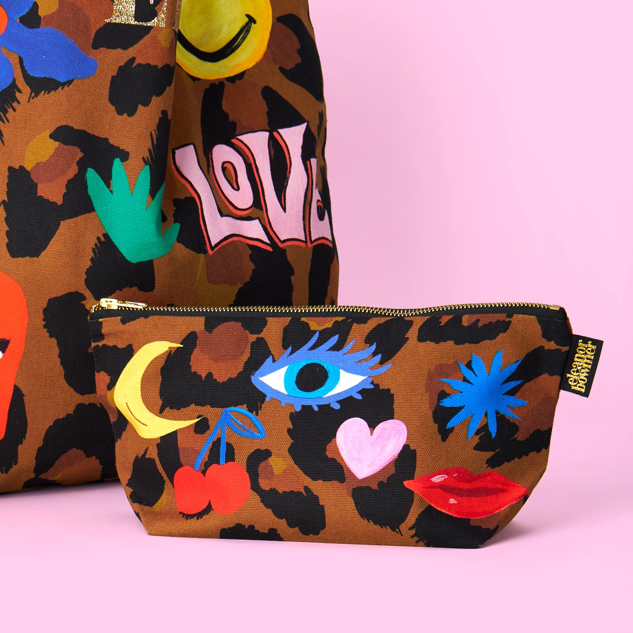 Leopard Icon Zip Bag - Image 3