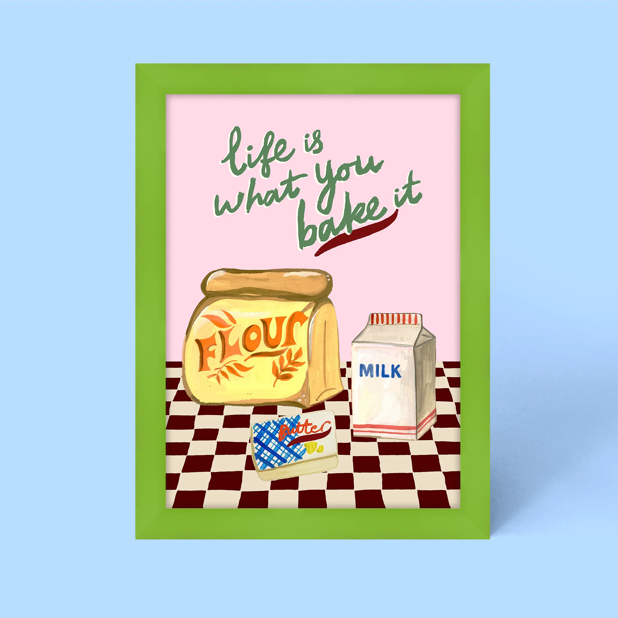 Life Is What You Bake Framed Print - Image 3