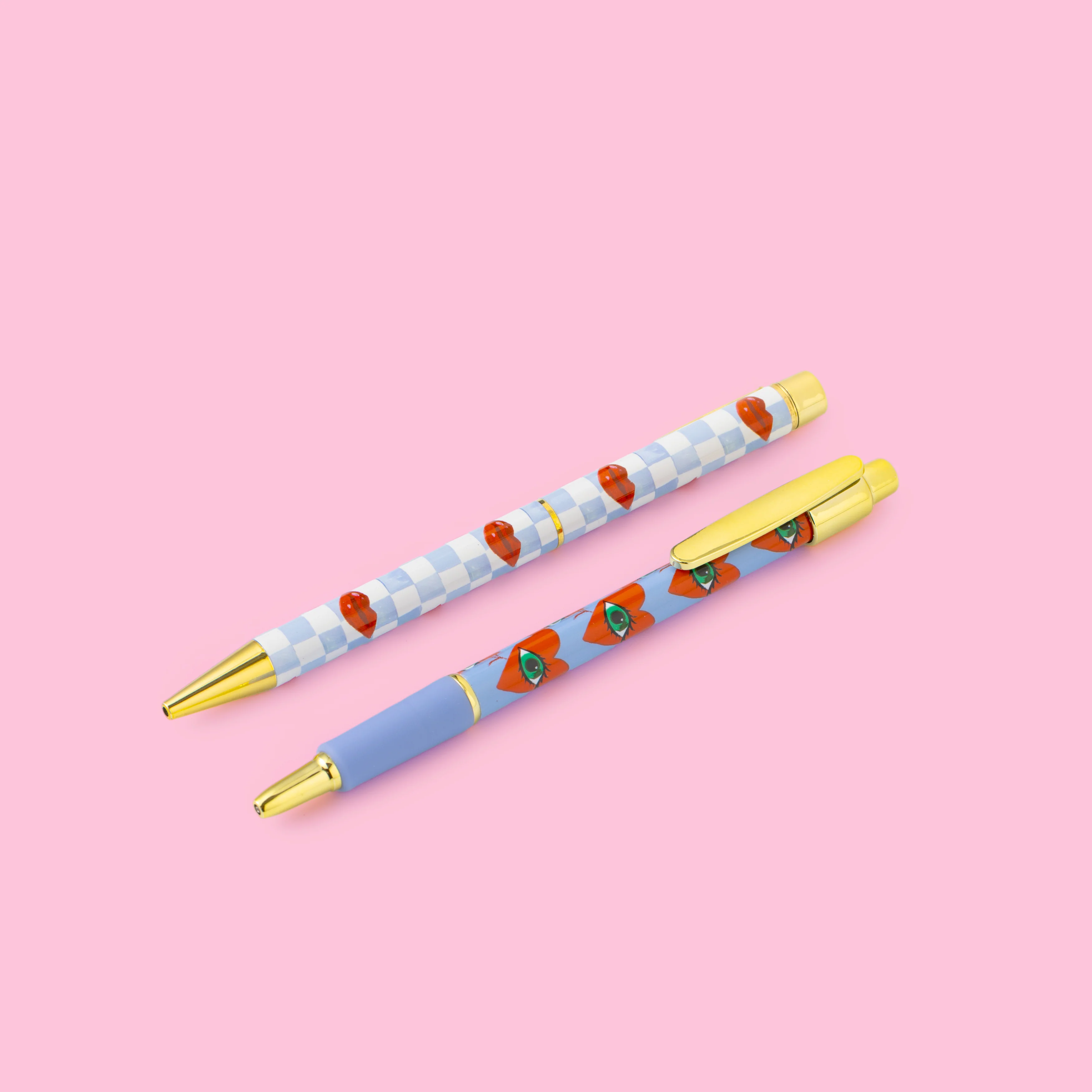 Lips & Hearts Pen & Pencil Set - Image 2