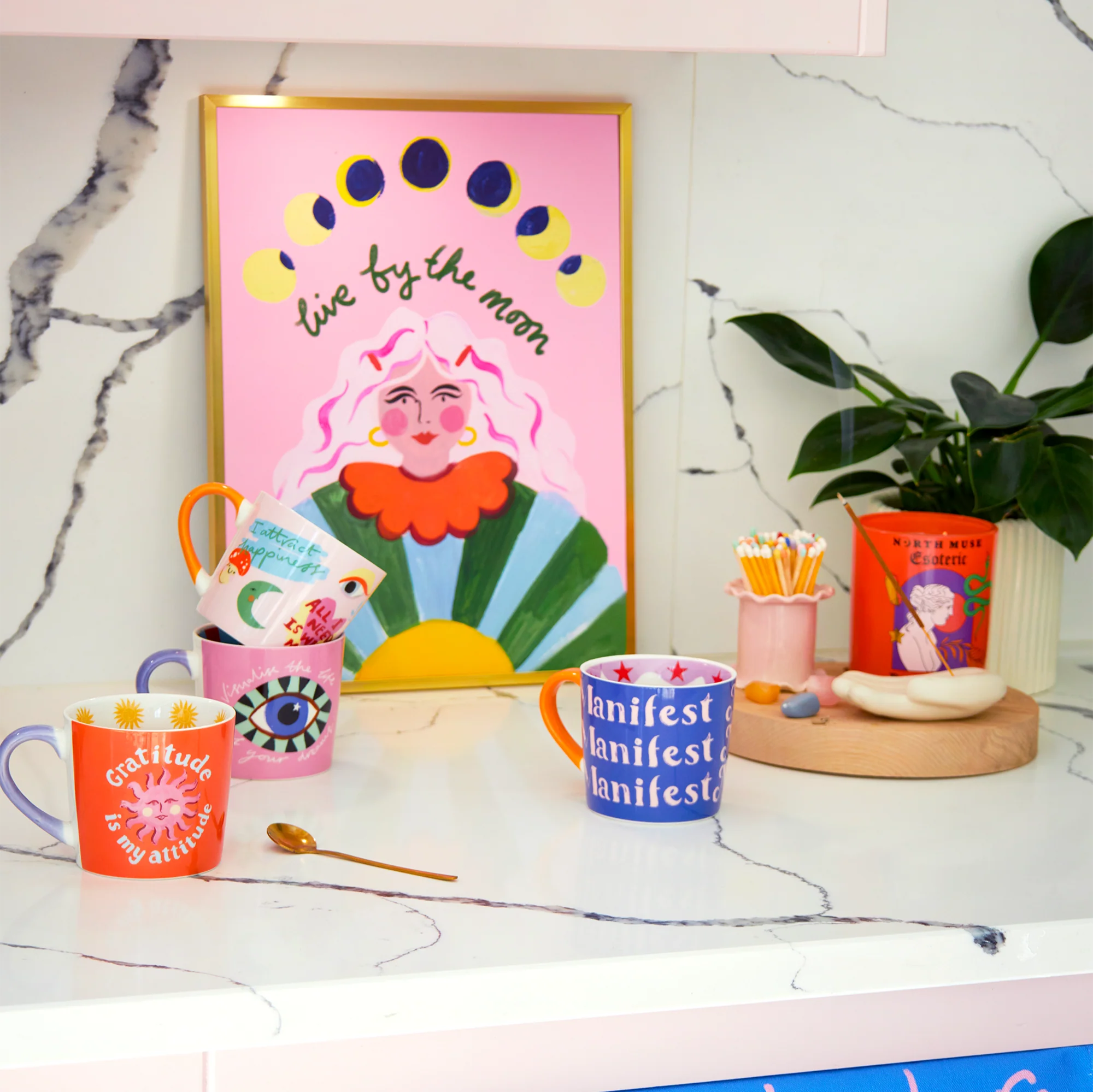 Live By The Moon Print - Image 2