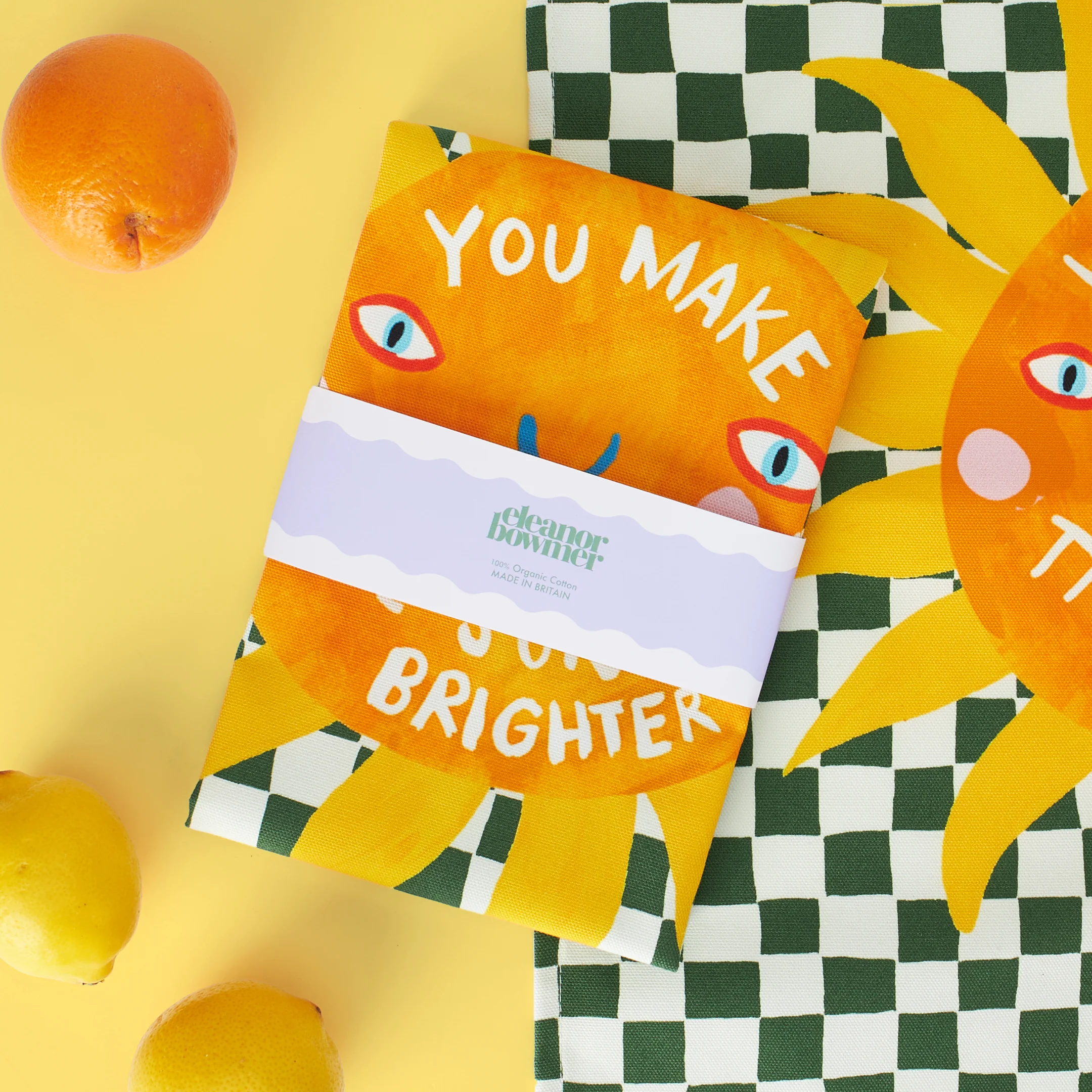 Make The Sunshine Brighter Tea Towel - Image 2