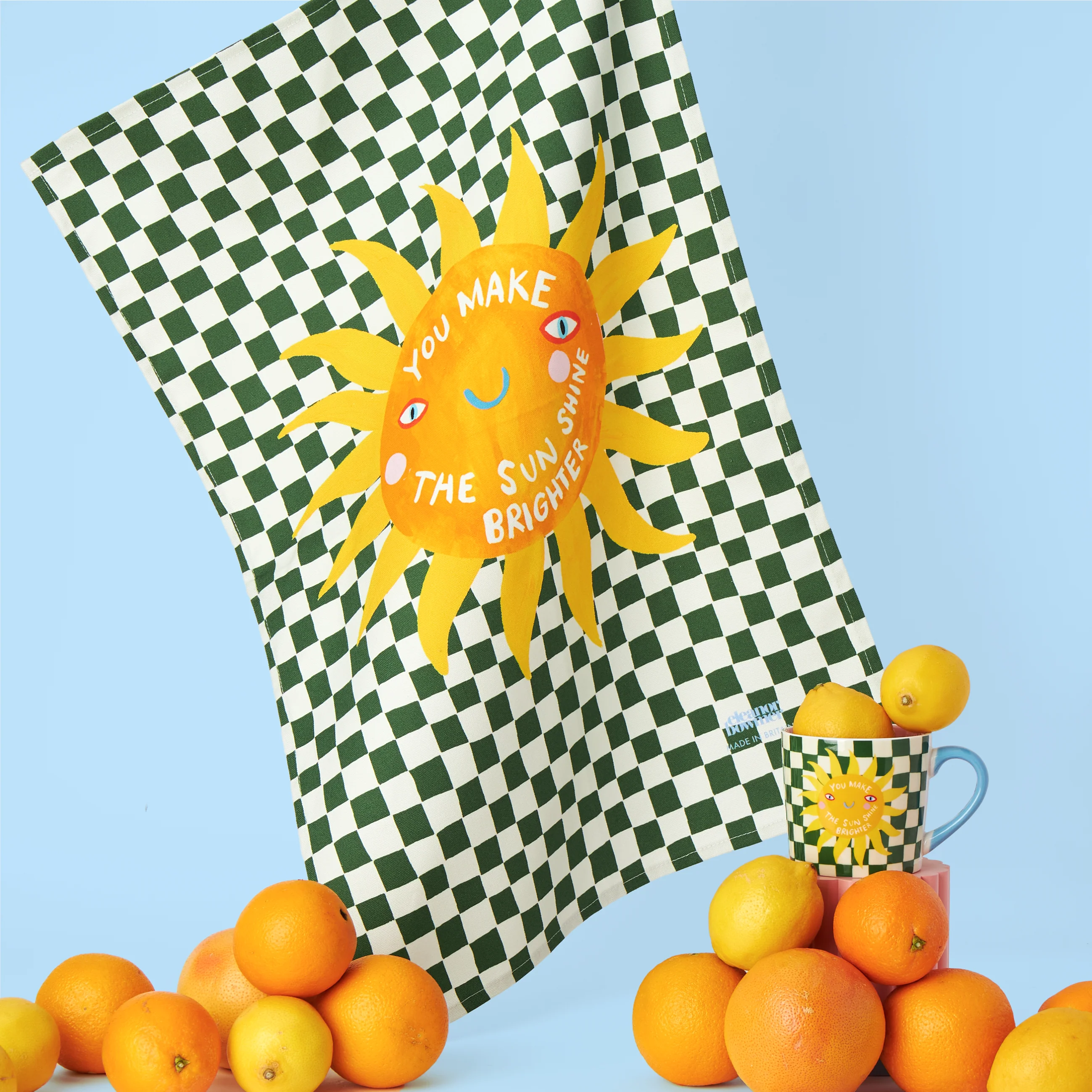 Make The Sunshine Brighter Tea Towel - Image 3