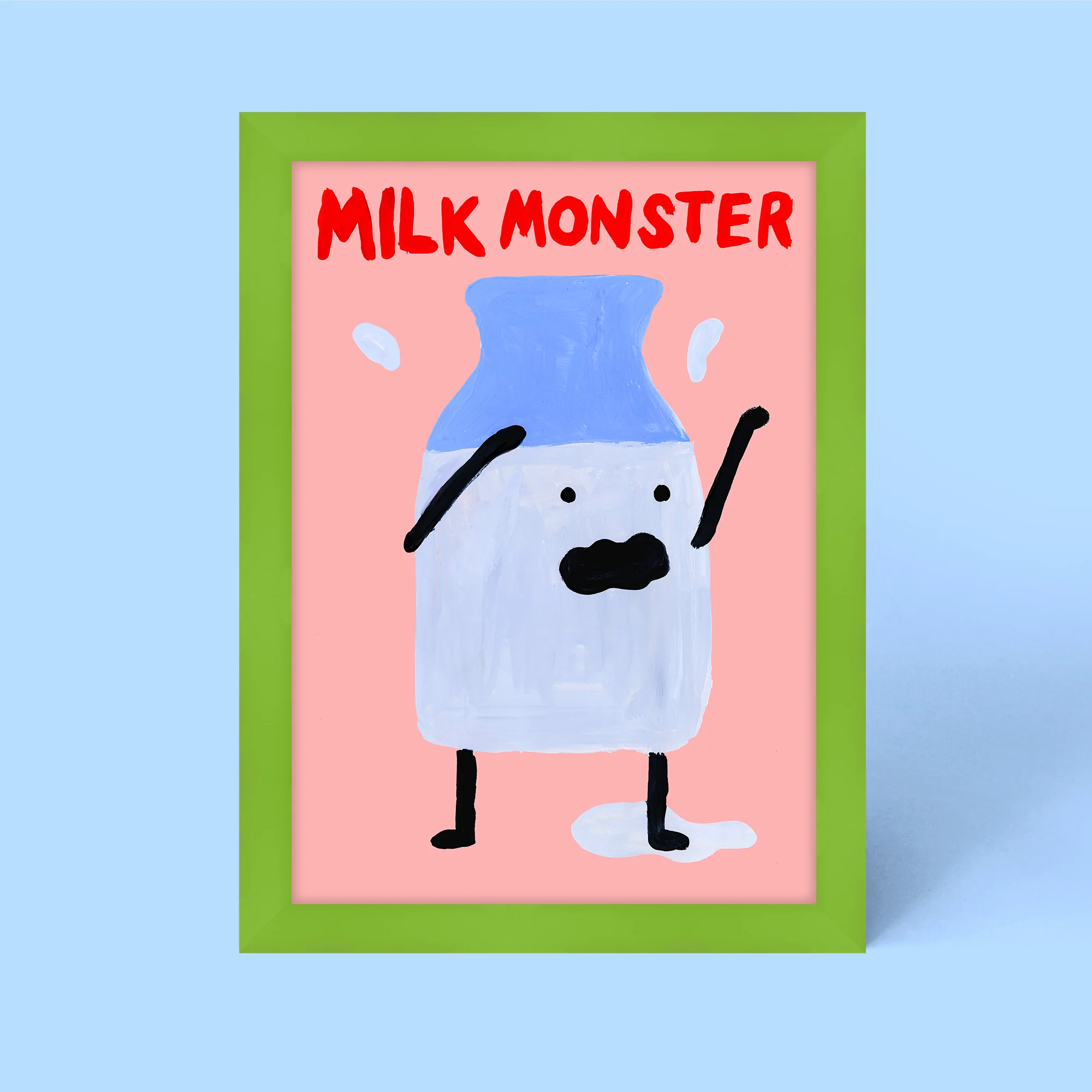 Milk Monster Framed Print - Image 2