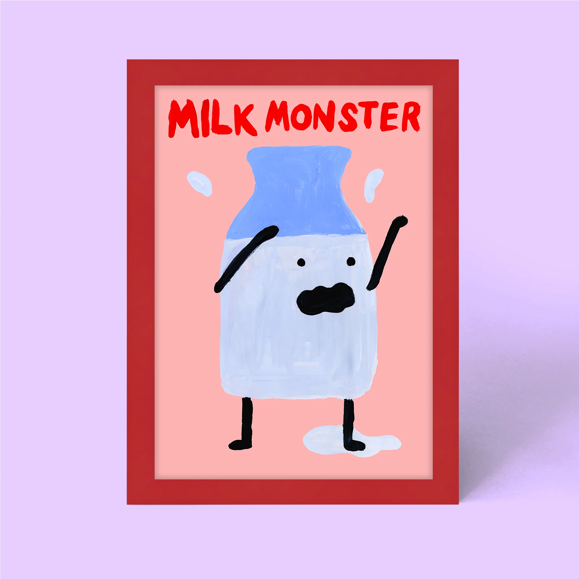 Milk Monster Framed Print - Image 3