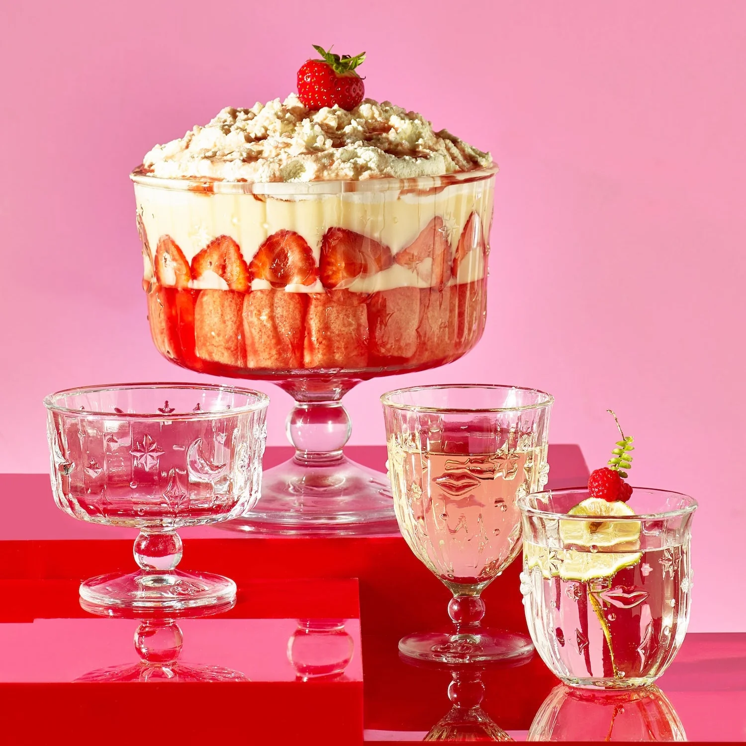 Electric Coast Moon & Stars Trifle Bowl - Image 3