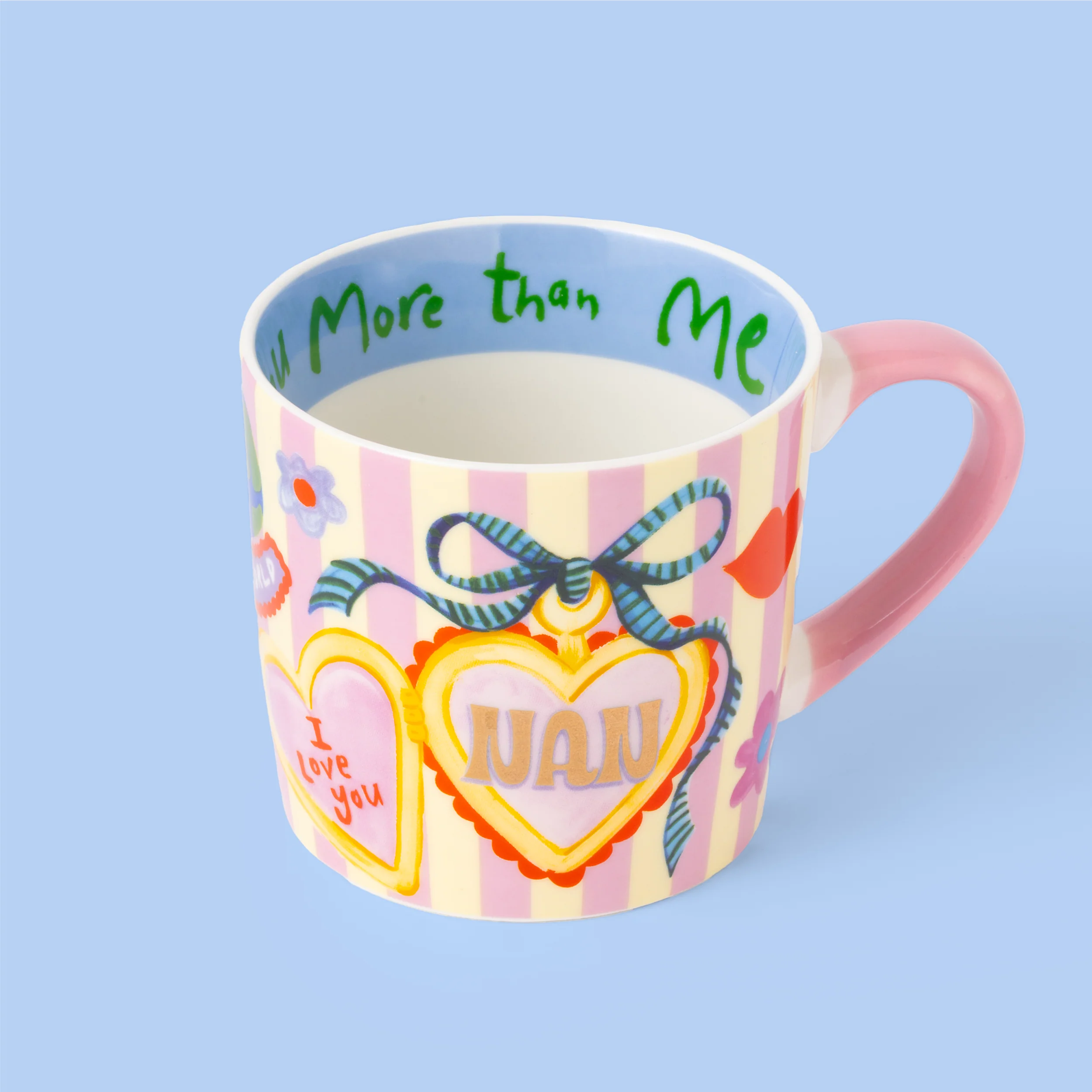 Nan Heart Charm Mug - Image 3