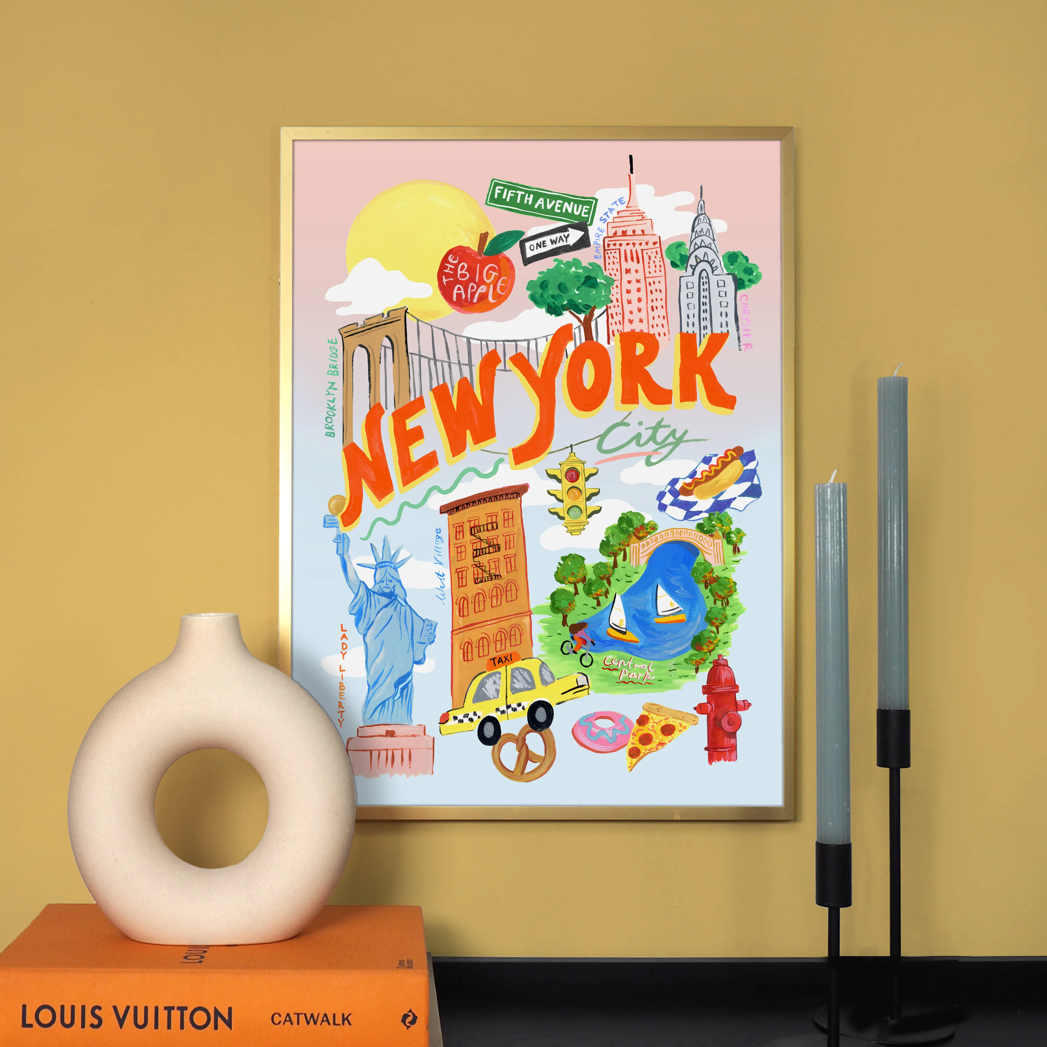 Hello New York City Print - Image 2