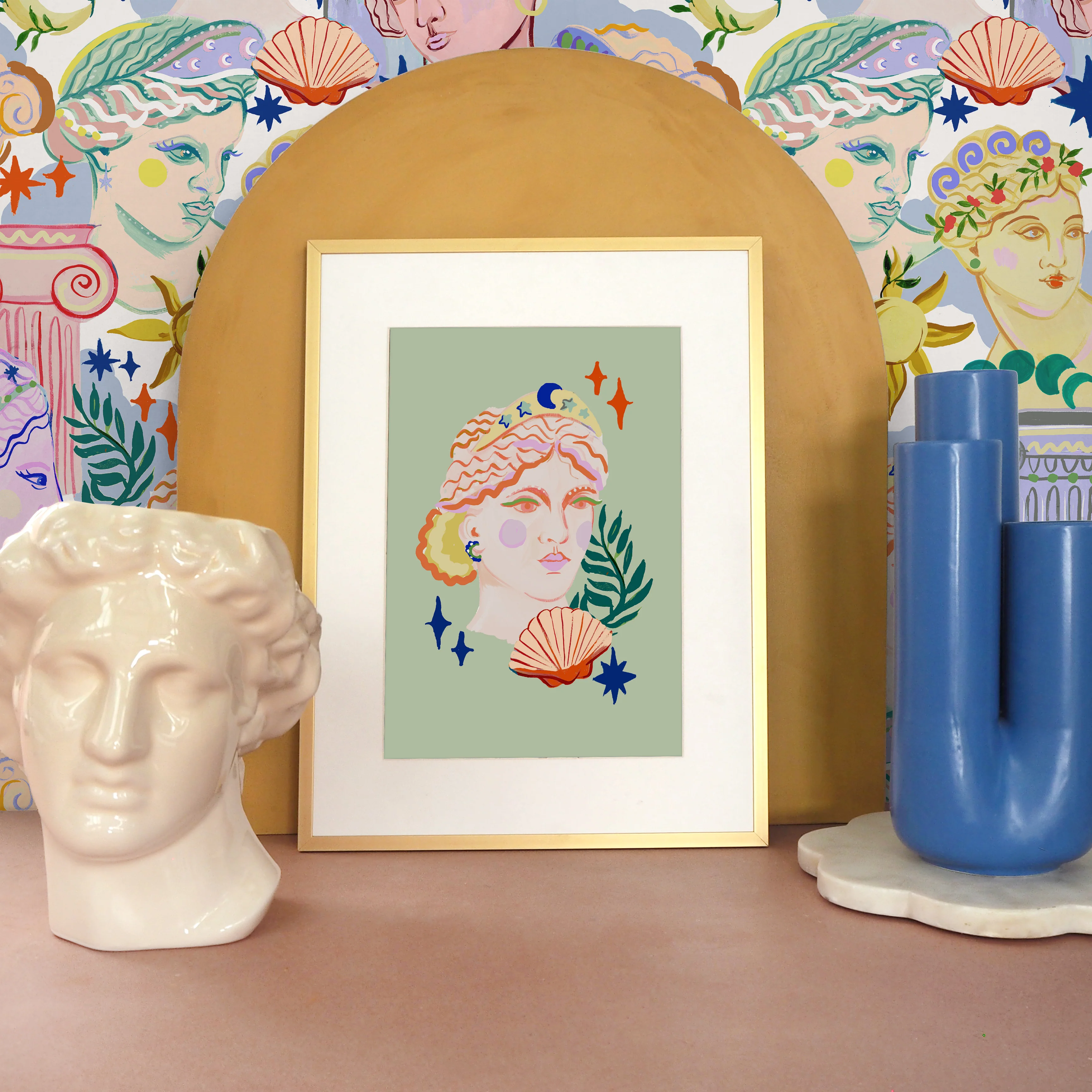 Ocean & Sky Goddess Print - Image 3