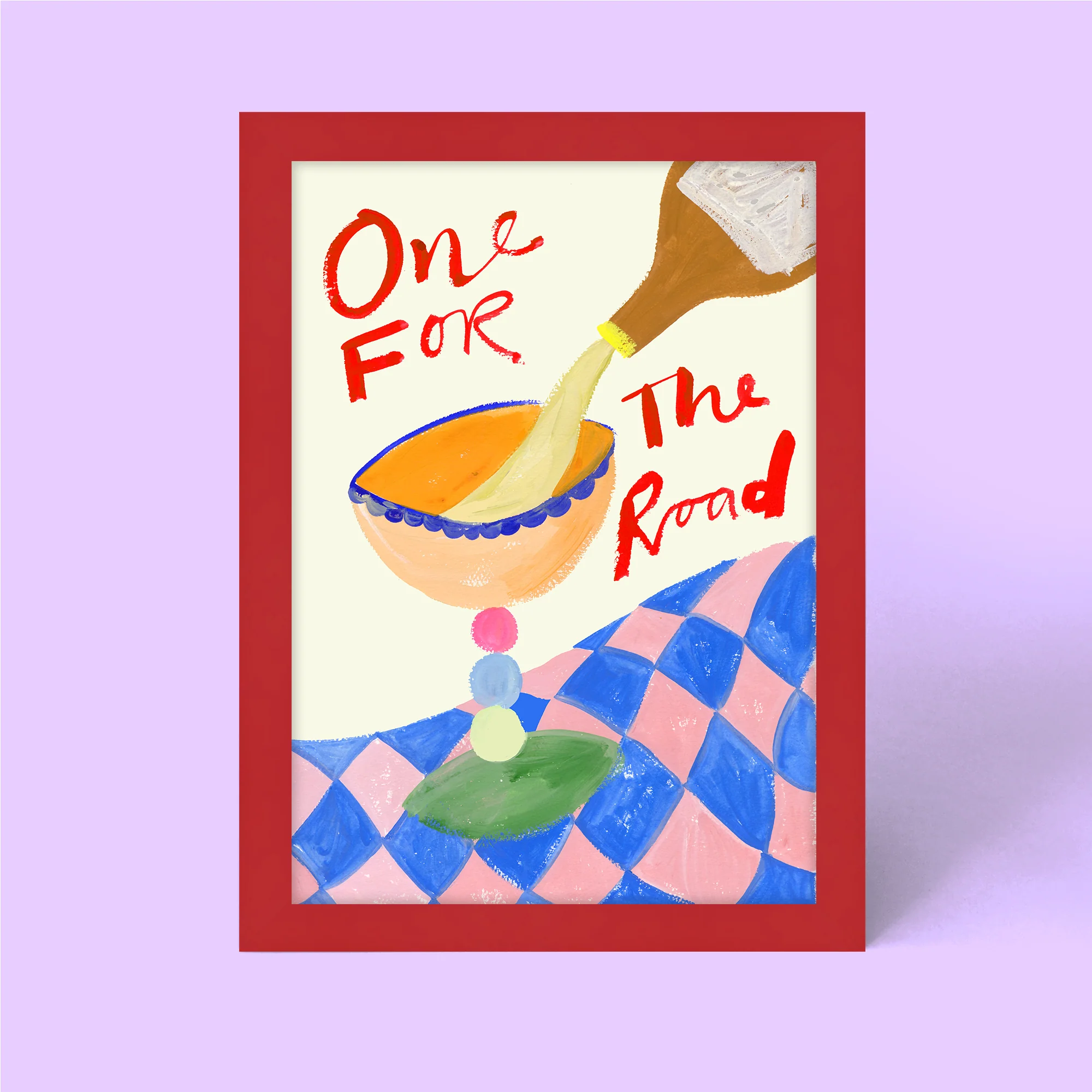 One For The Road Framed Print - Image 3