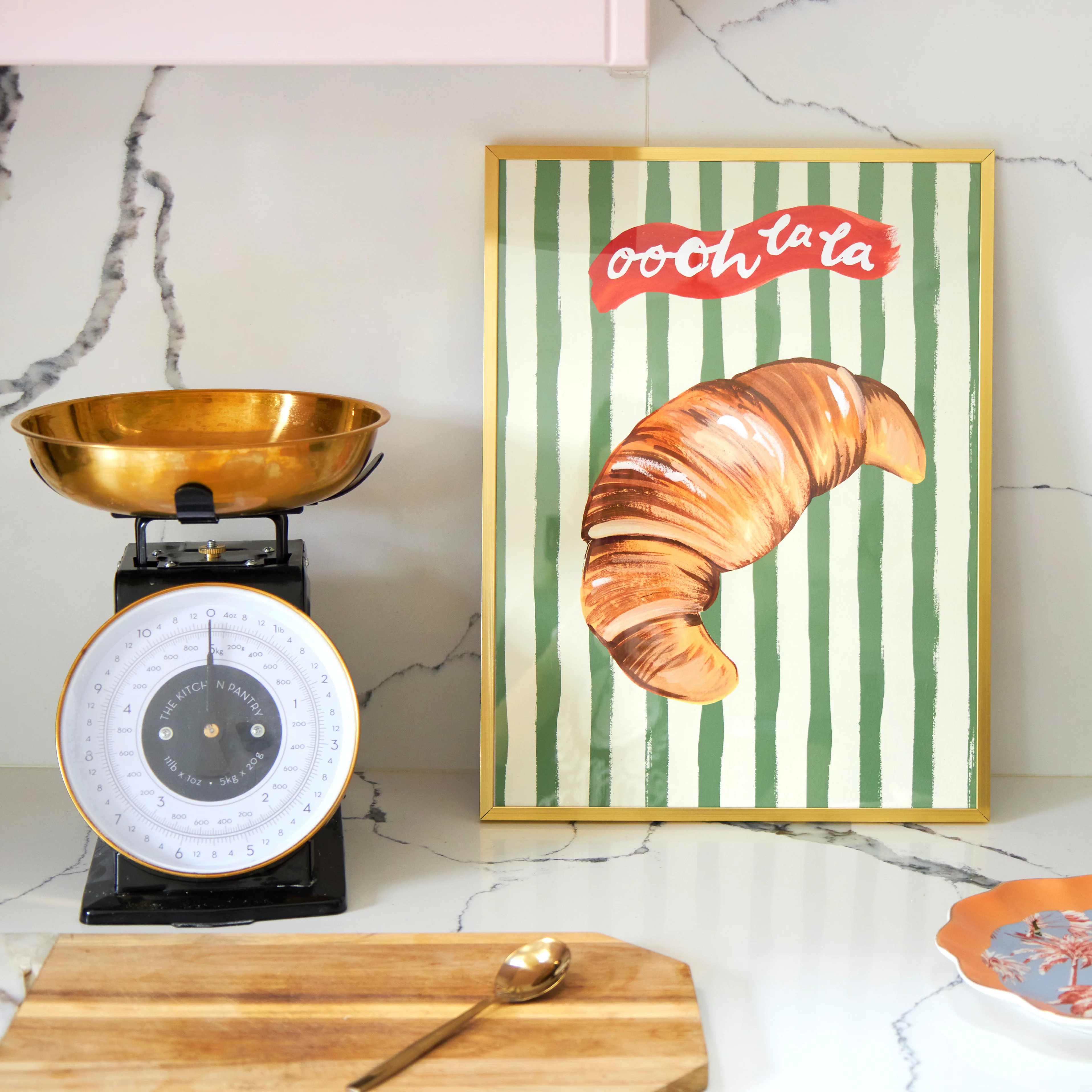 Oooh La La Croissant Print - Image 2