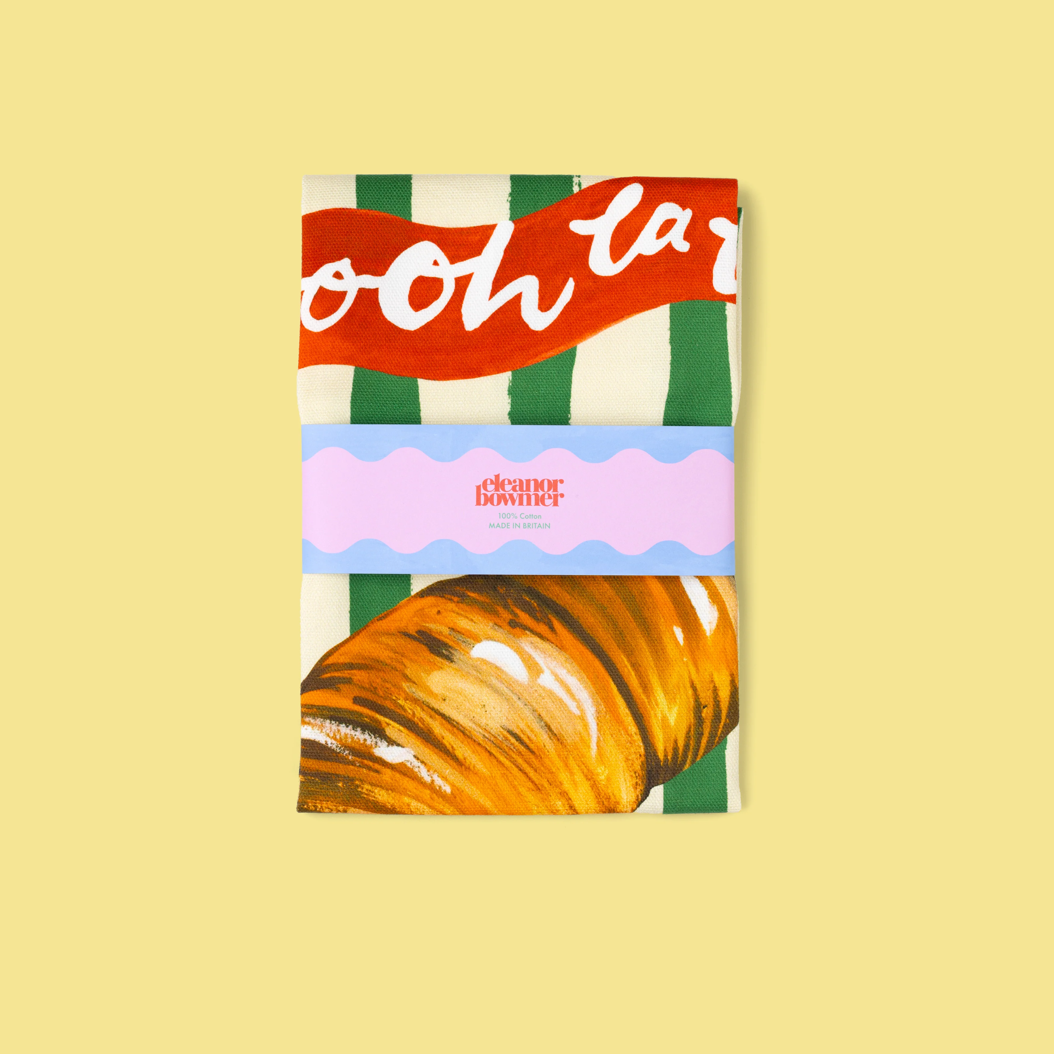 Oooh La La Croissant Tea Towel - Image 4
