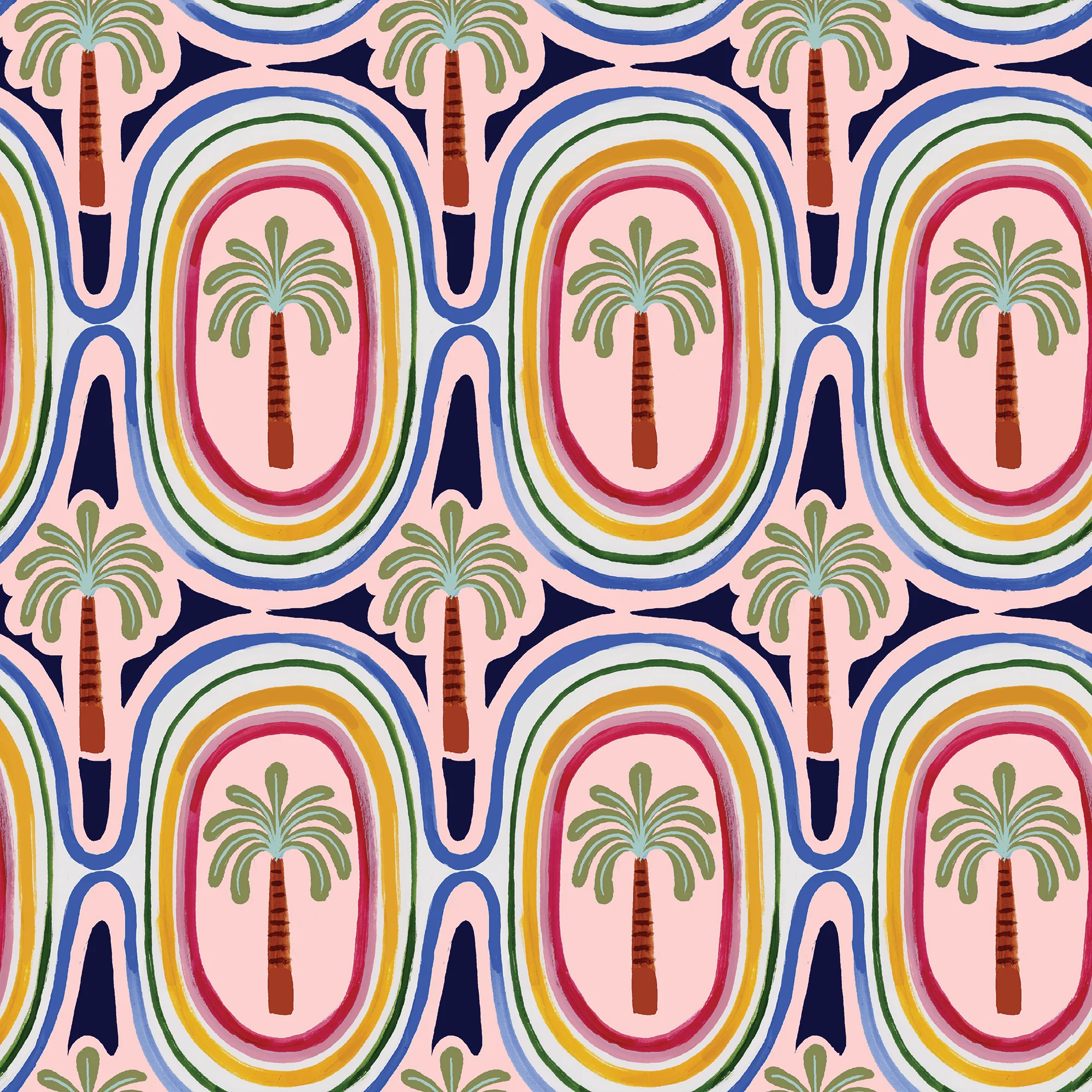 Palm Riviera Wallpaper - Image 3