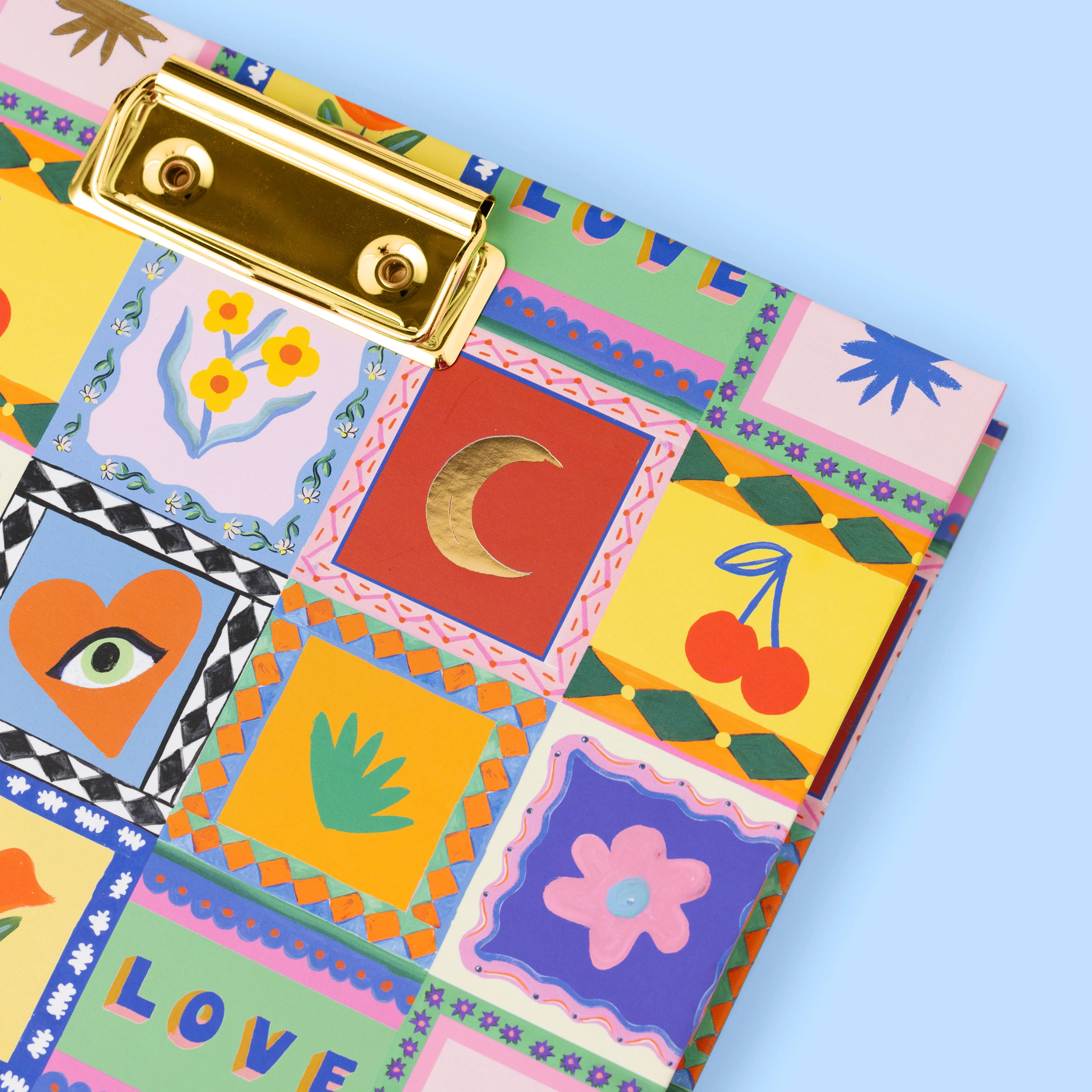 Patchwork Love A4 Padfolio - Image 5