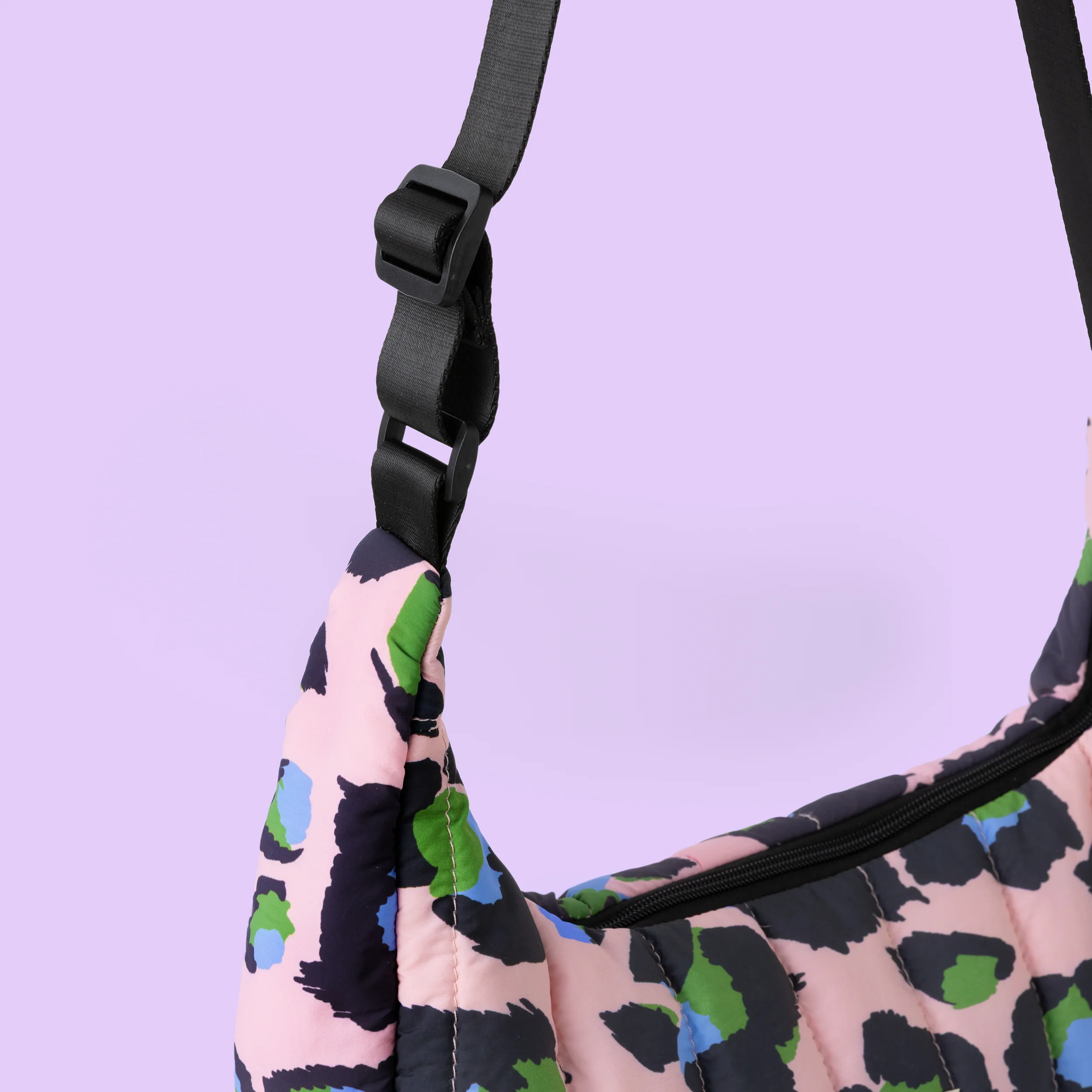 Pink Leopard Cross Body Bag - Image 11