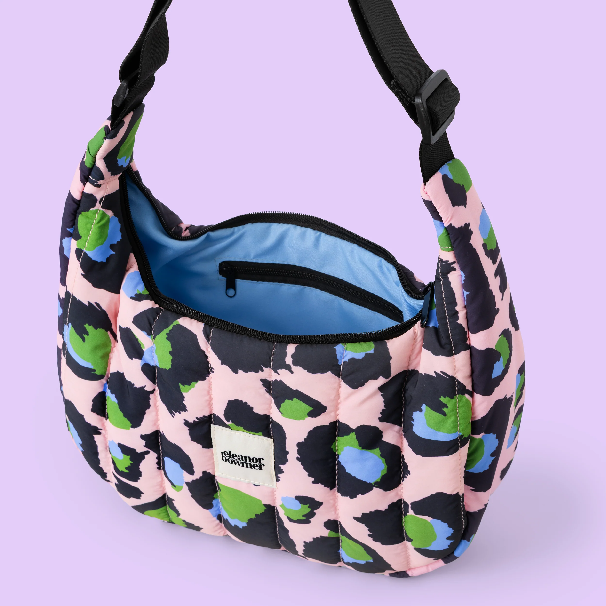 Pink Leopard Cross Body Bag - Image 4