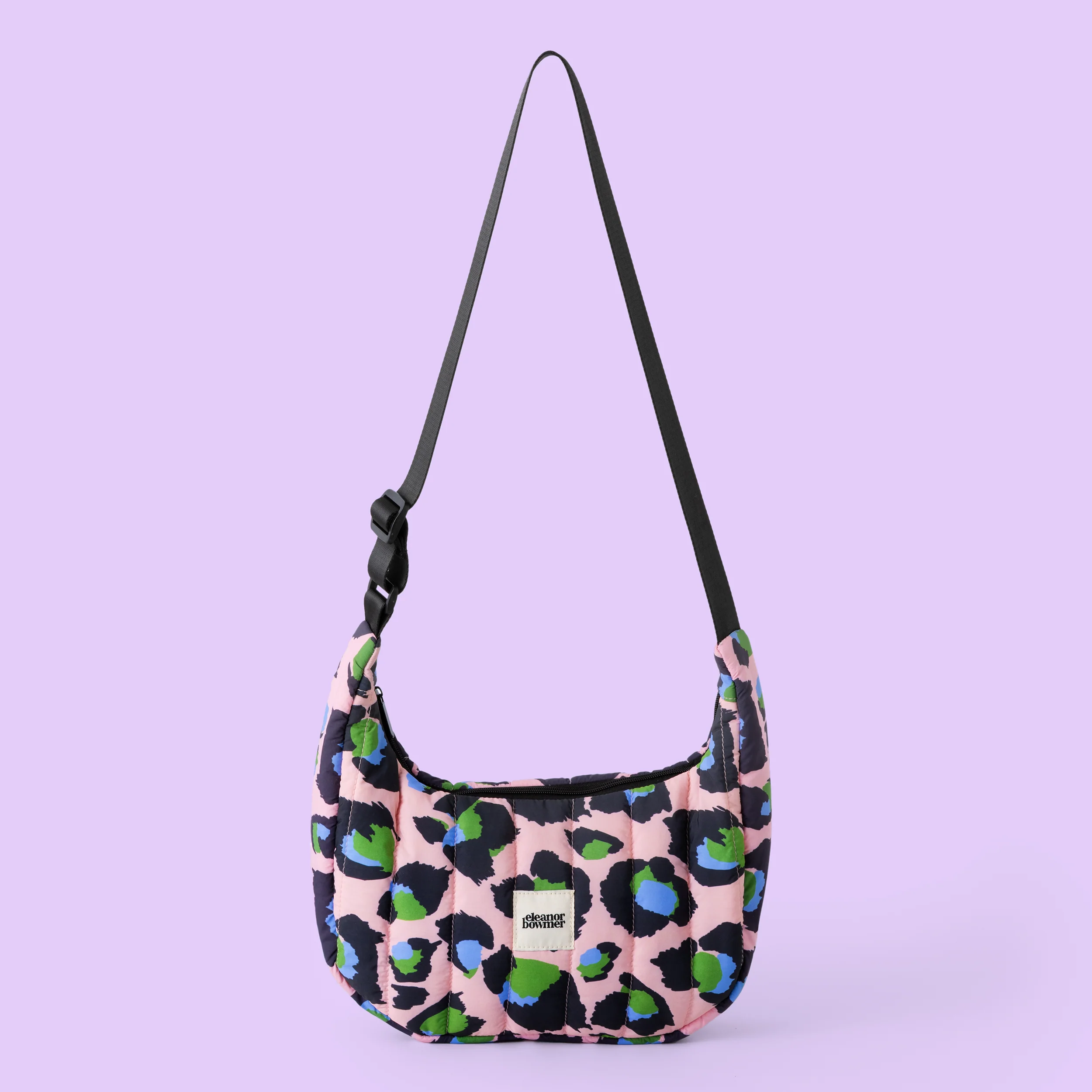 Pink Leopard Cross Body Bag - Image 9
