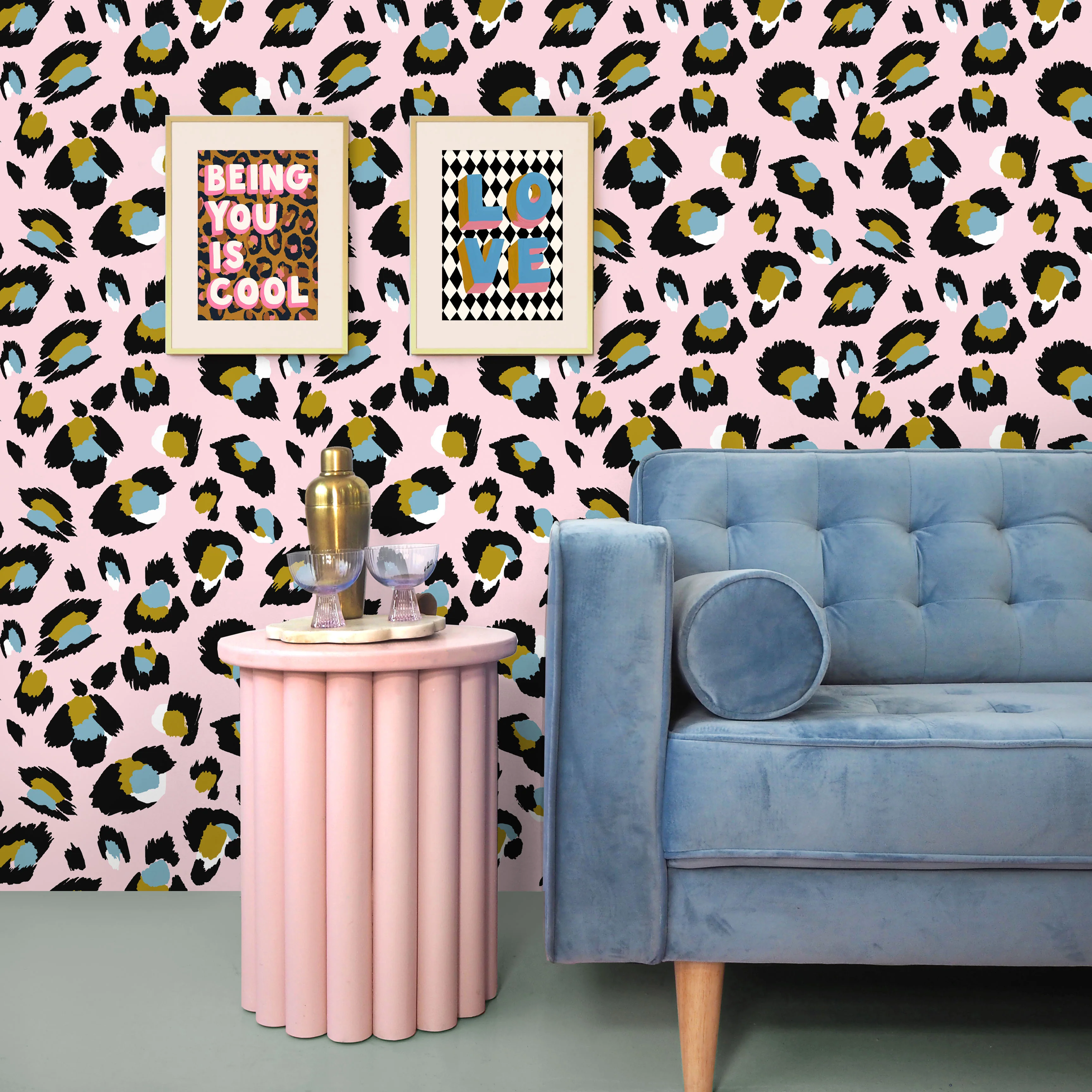 Pink Leopard Wallpaper - Image 3
