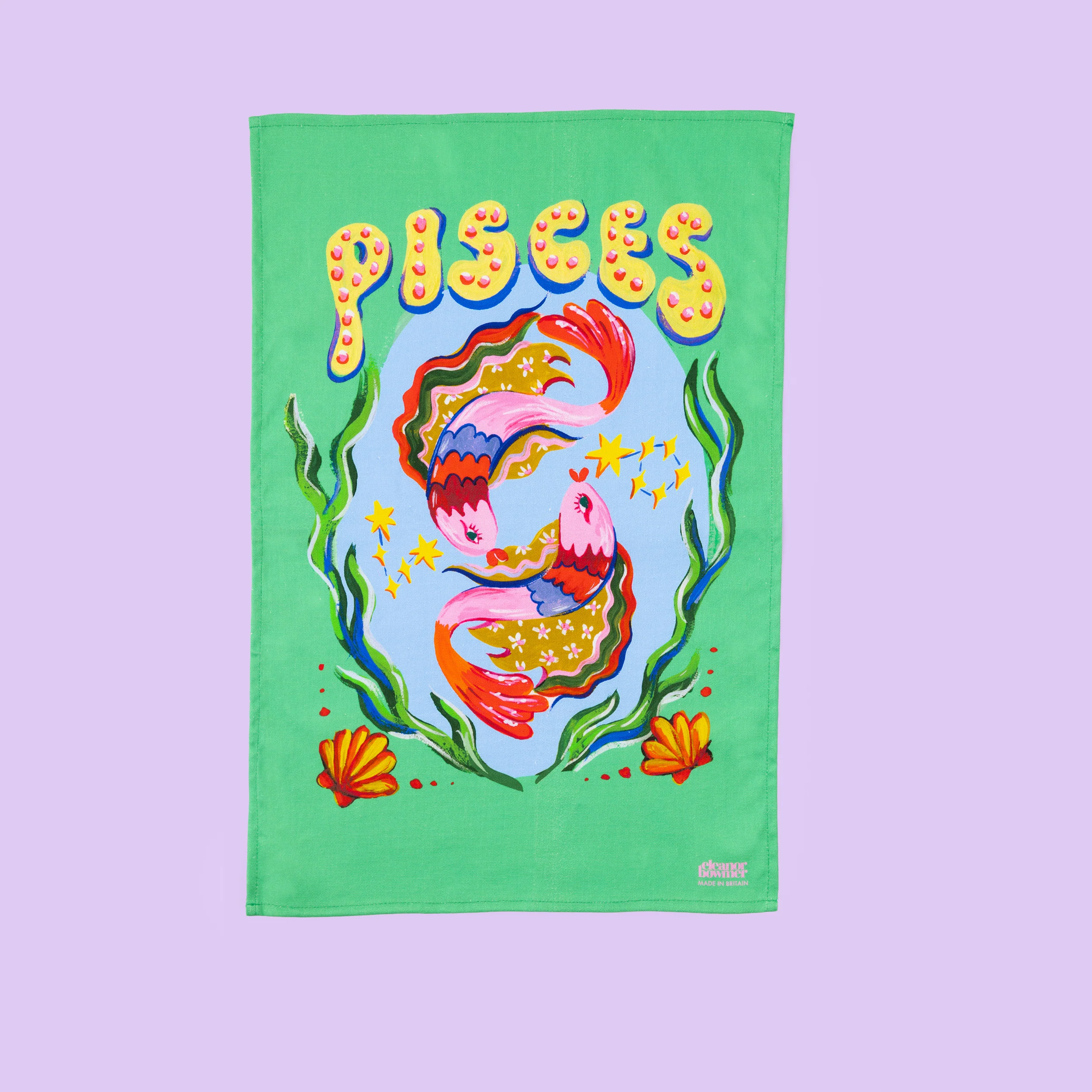 Pisces Zodiac Tea Towel - Image 2