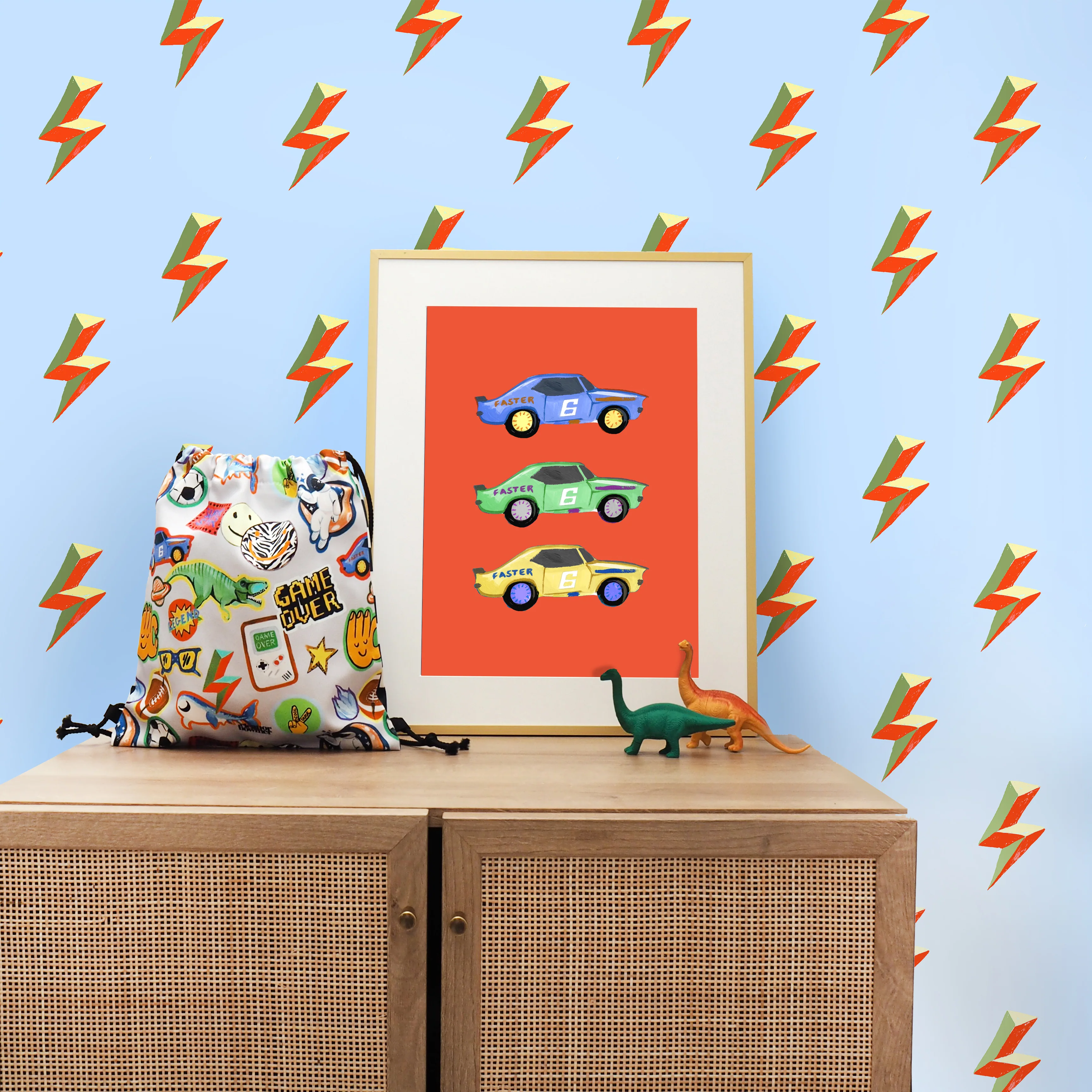Racing Cars Print - Image 4