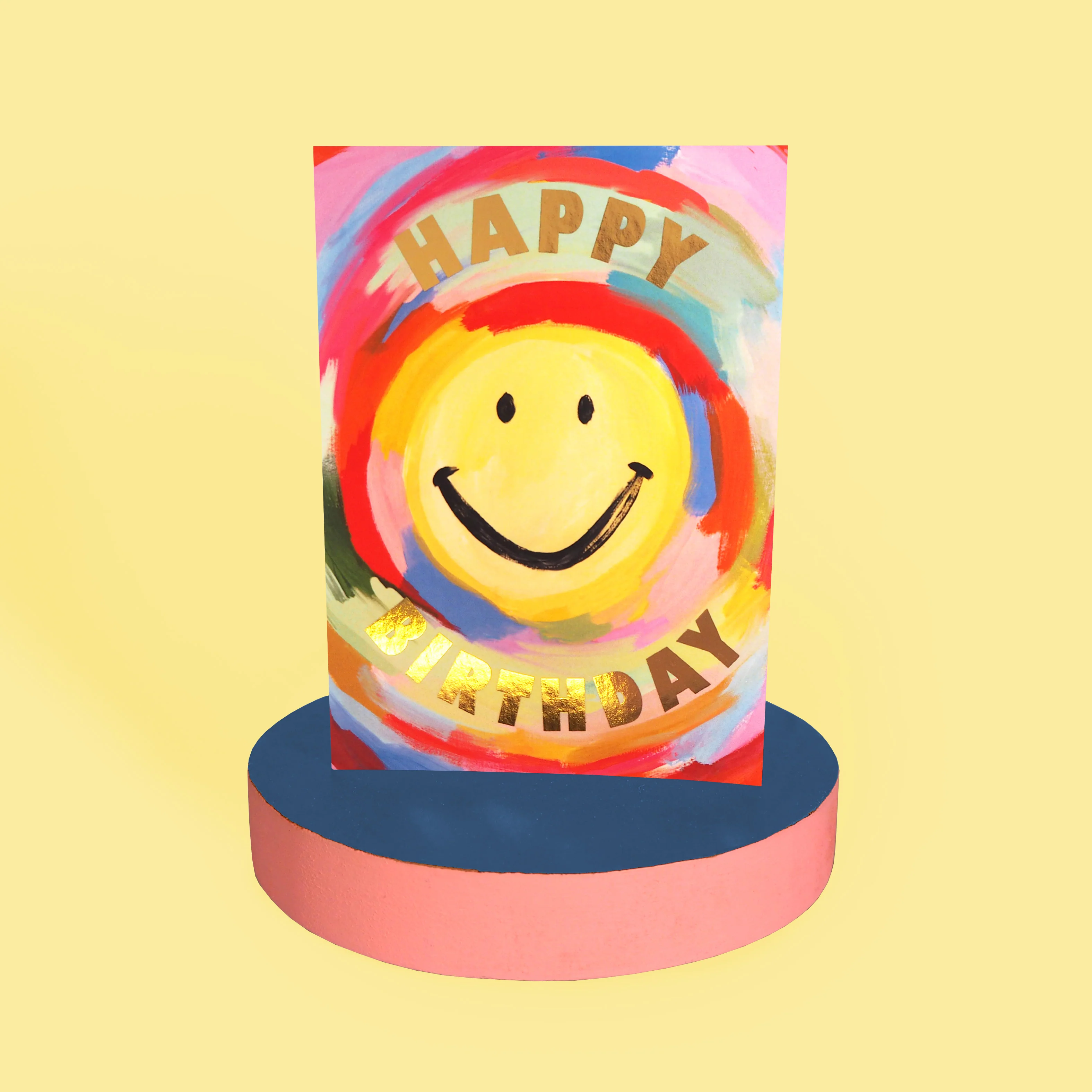 Rainbow Smiley Card - Image 2