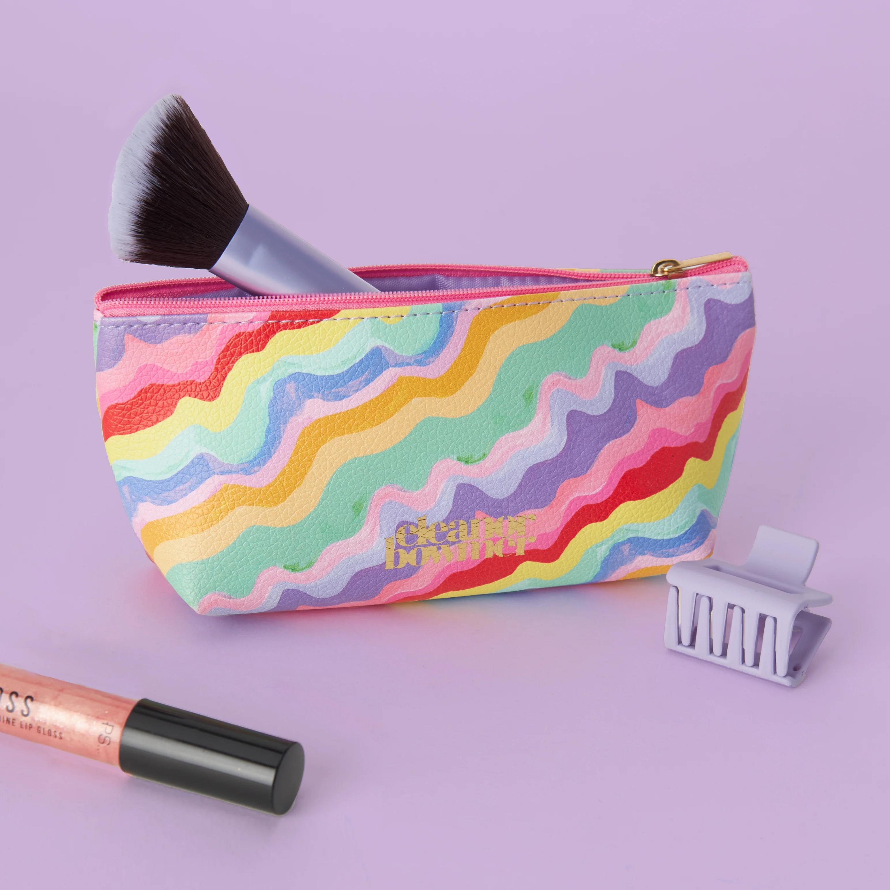 Rainbow Wave Zip Case - Image 2