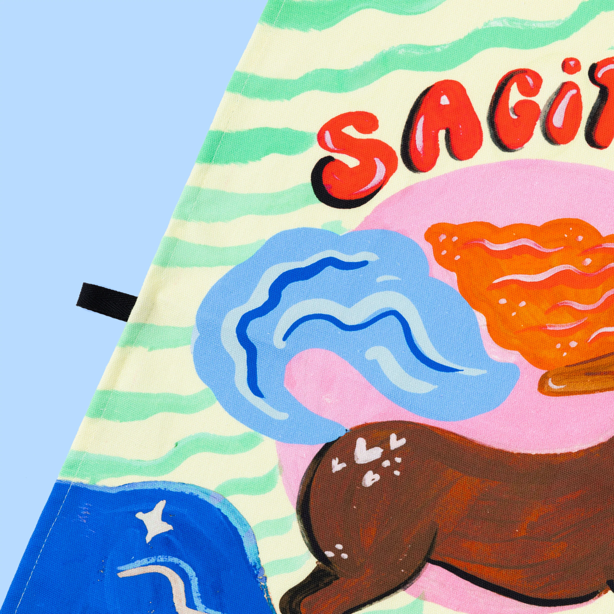 Sagittarius Zodiac Tea Towel - Image 3