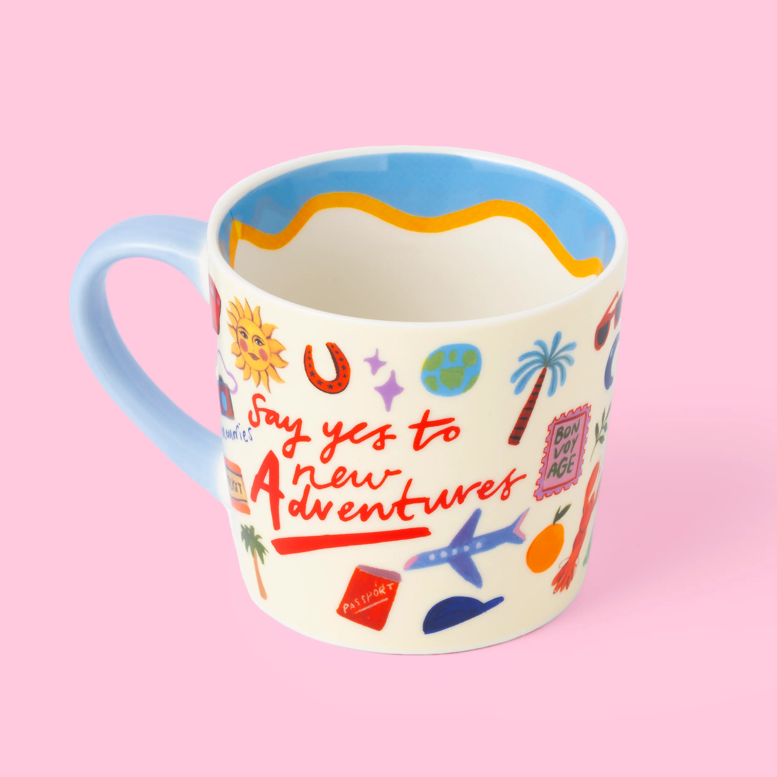 Say Yes to New Adventures Mug - Image 2
