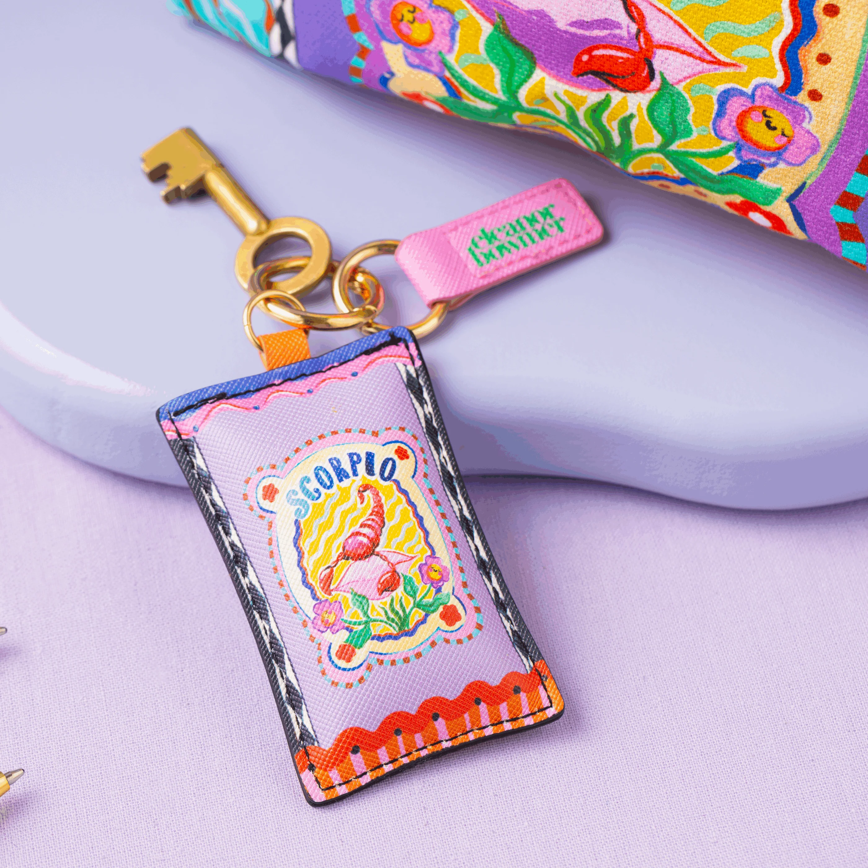 Scorpio Zodiac Keyring - Image 2