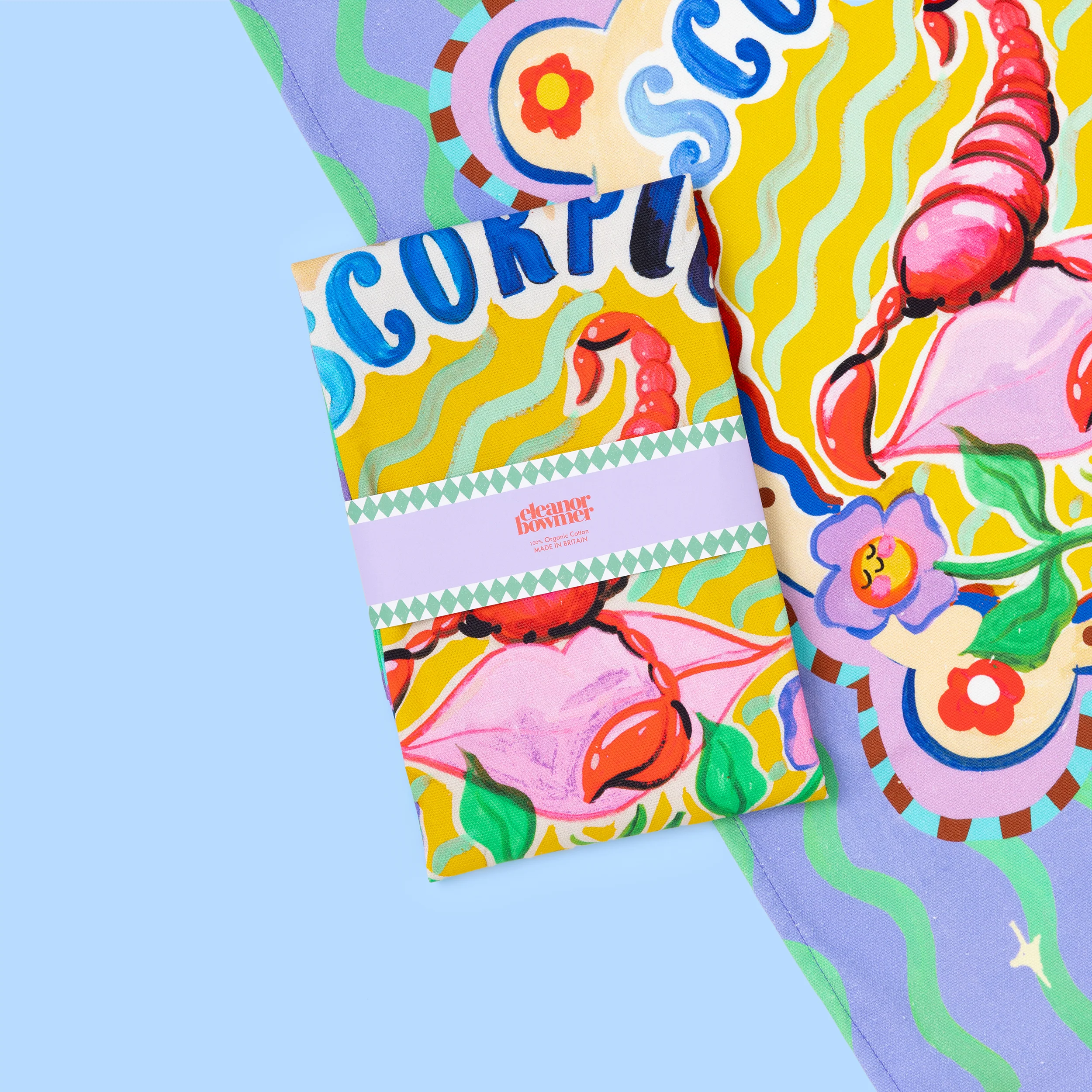Scorpio Zodiac Tea Towel - Image 2