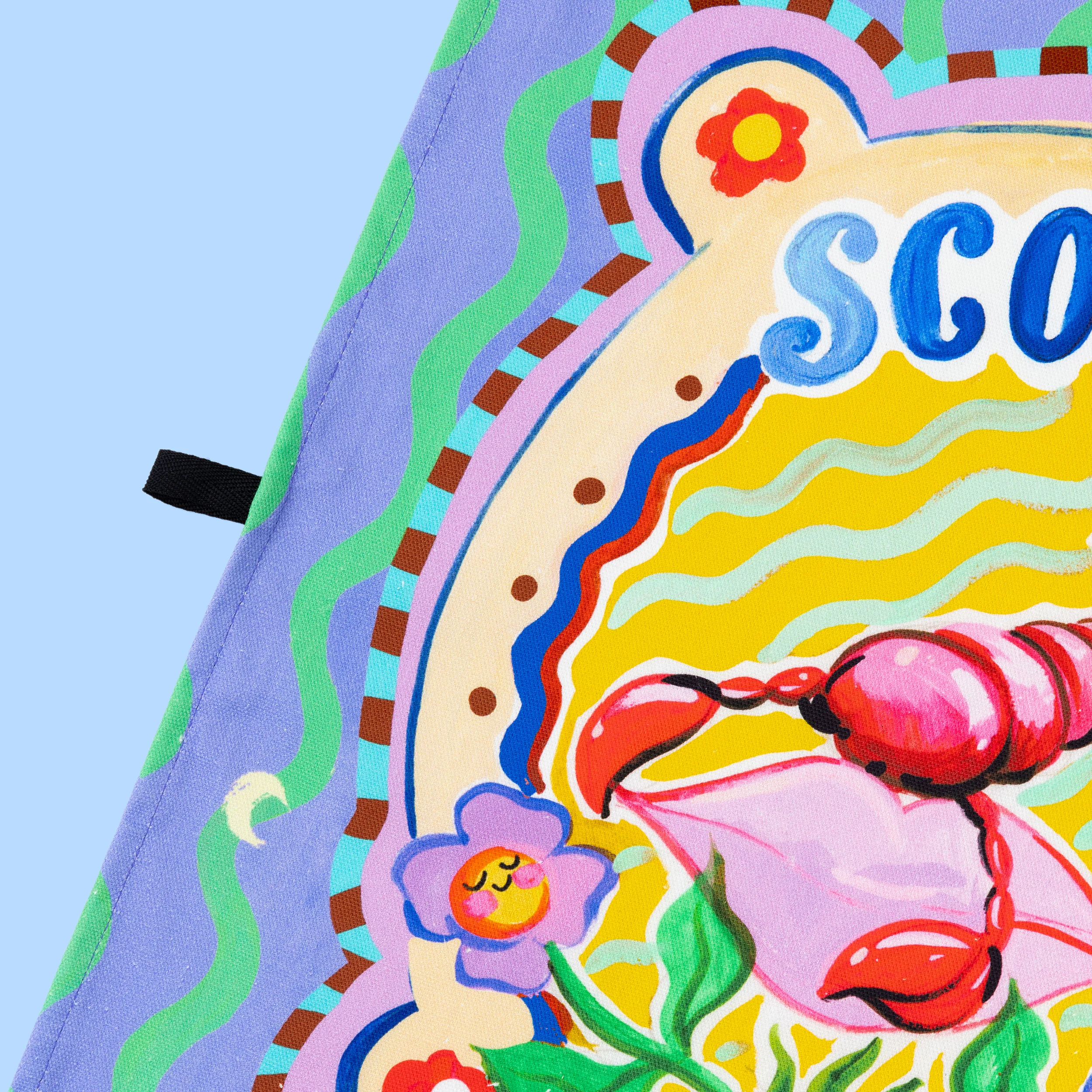 Scorpio Zodiac Tea Towel - Image 3