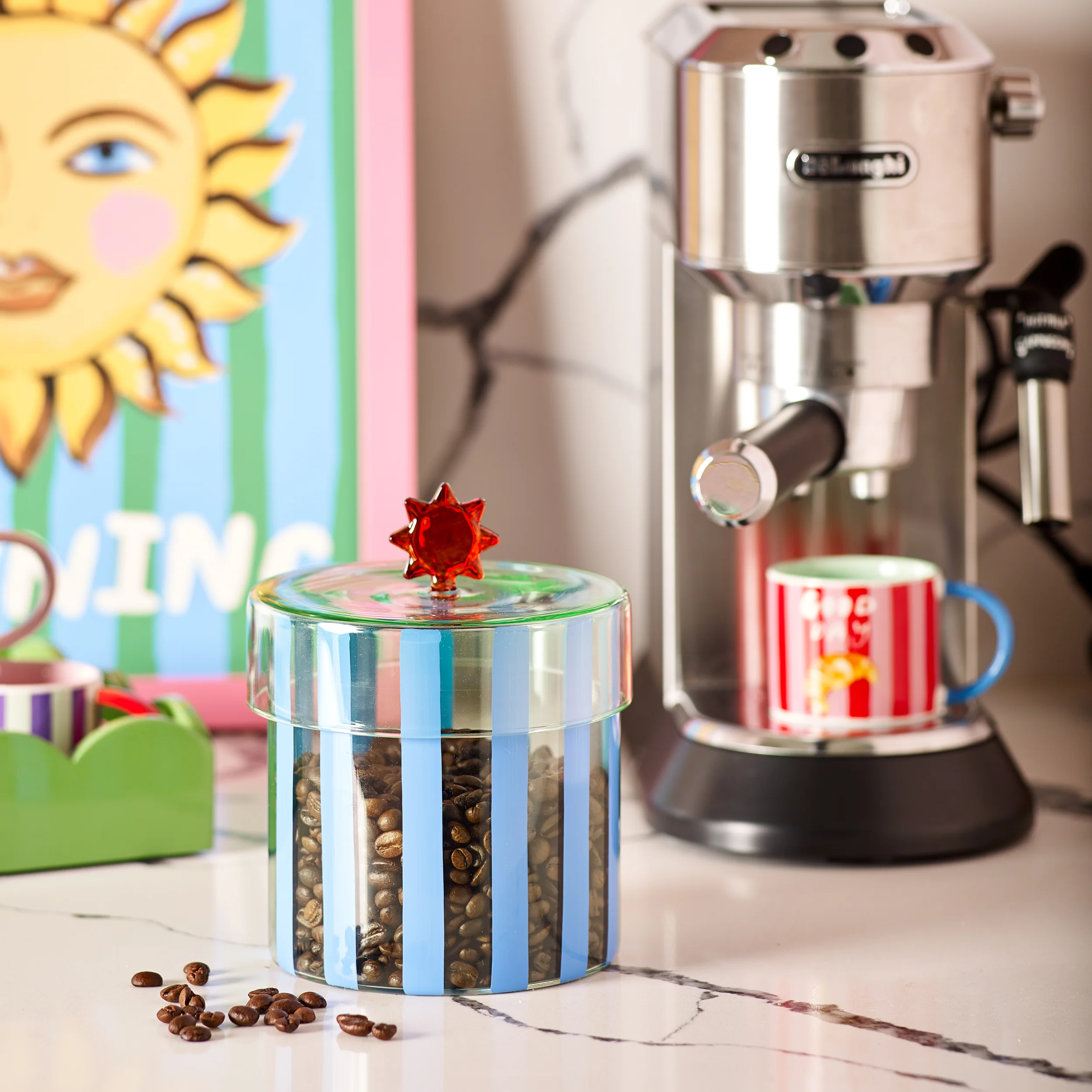 Small Star Storage Jar - Image 2