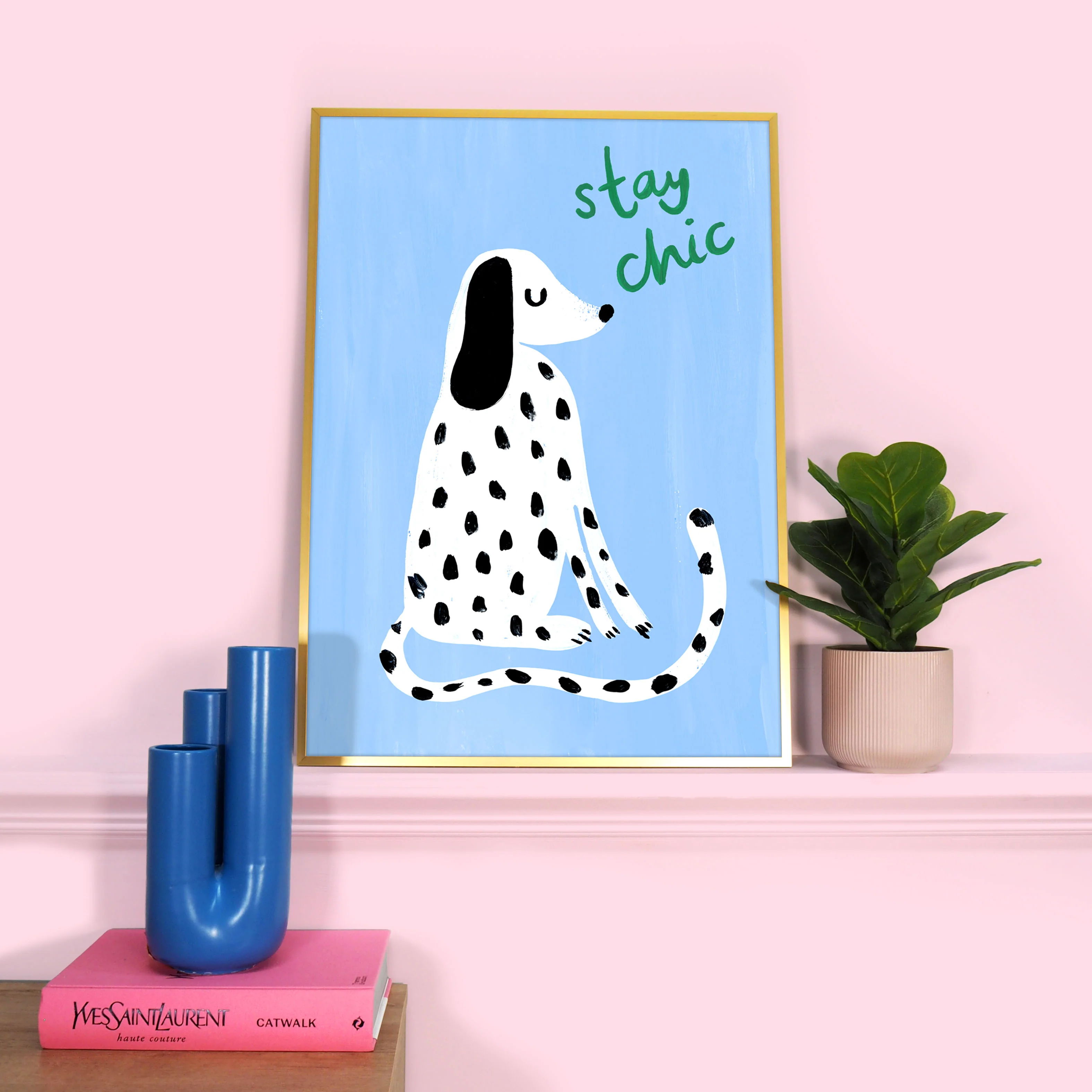 Stay Chic Dalmatian Dog Print - Image 2