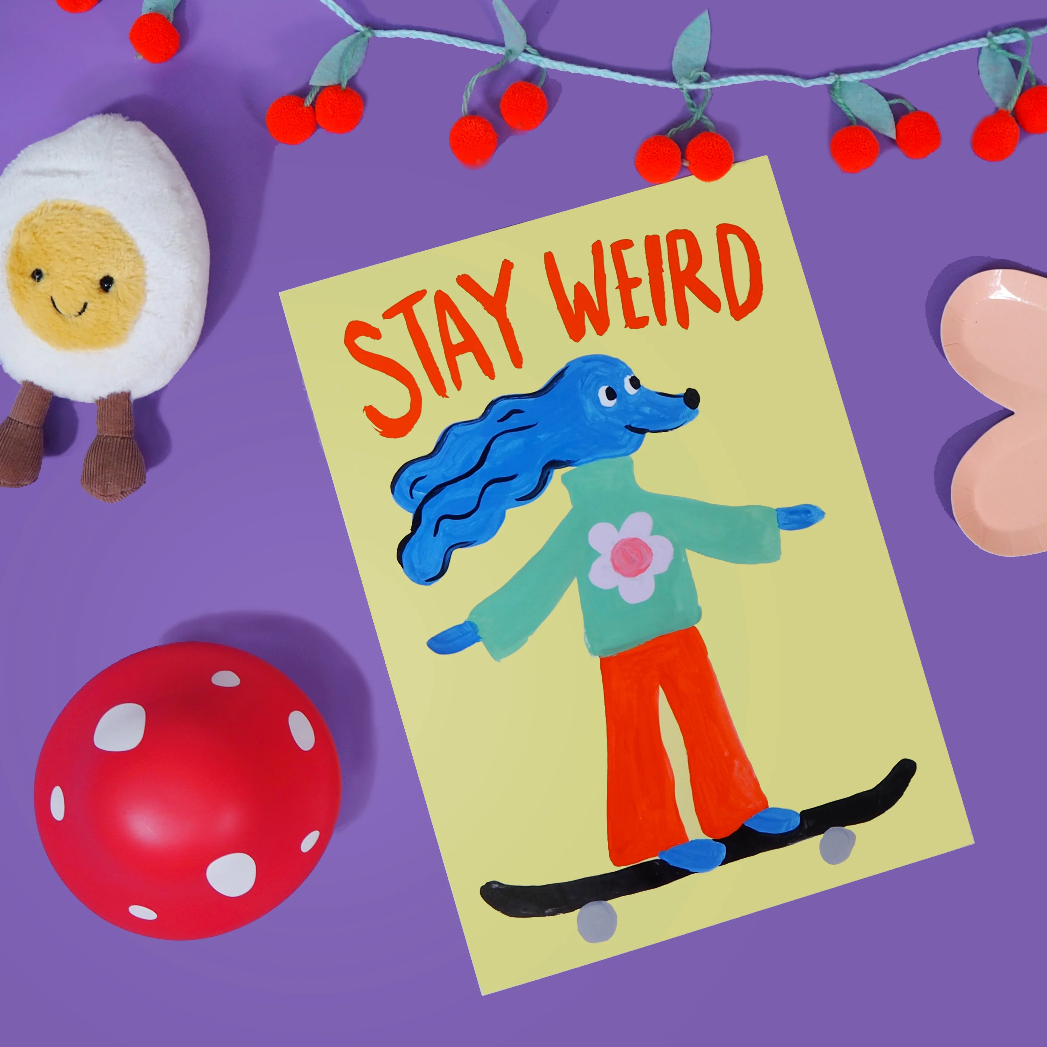 Stay Weird Print - Image 3