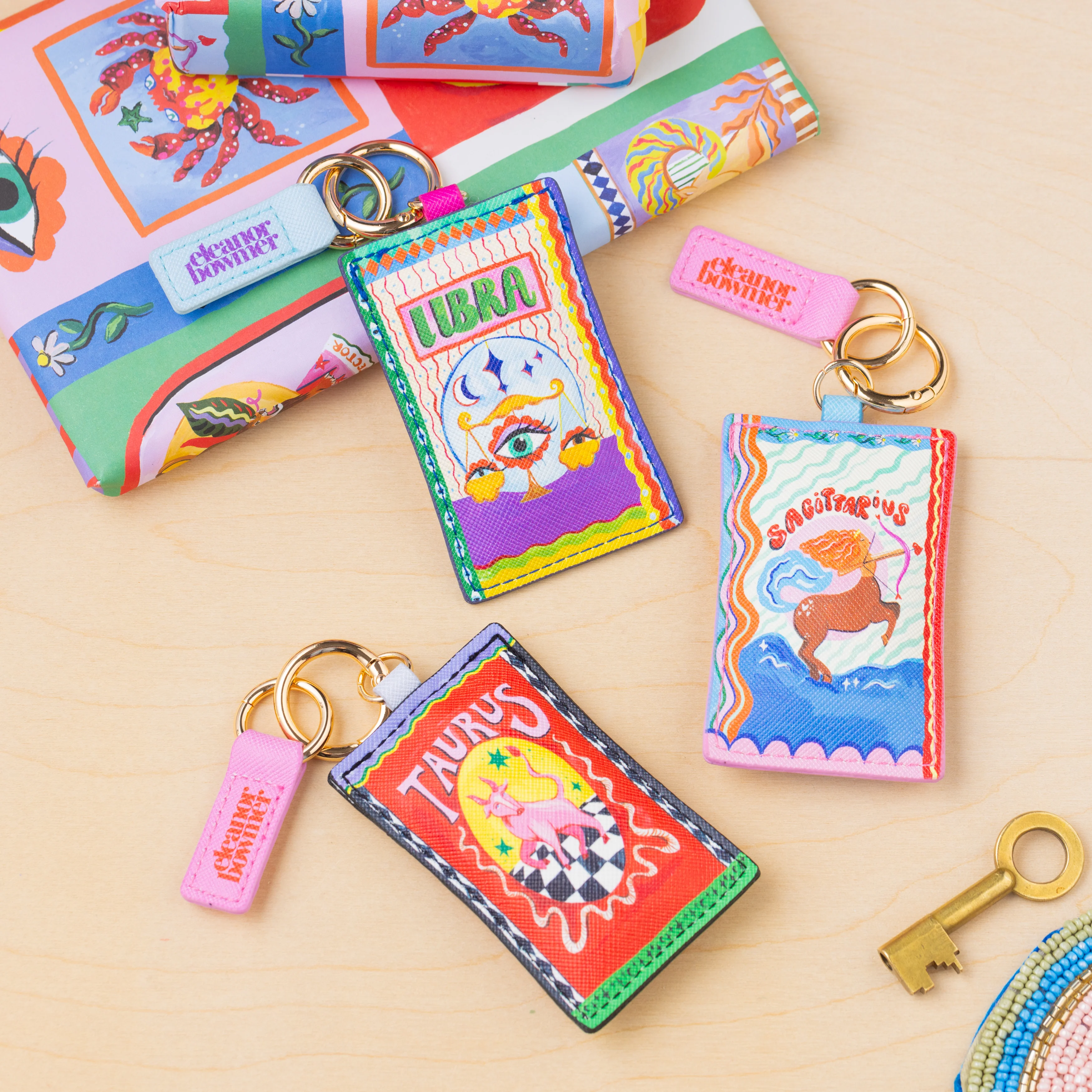 Libra Zodiac Keyring - Image 5