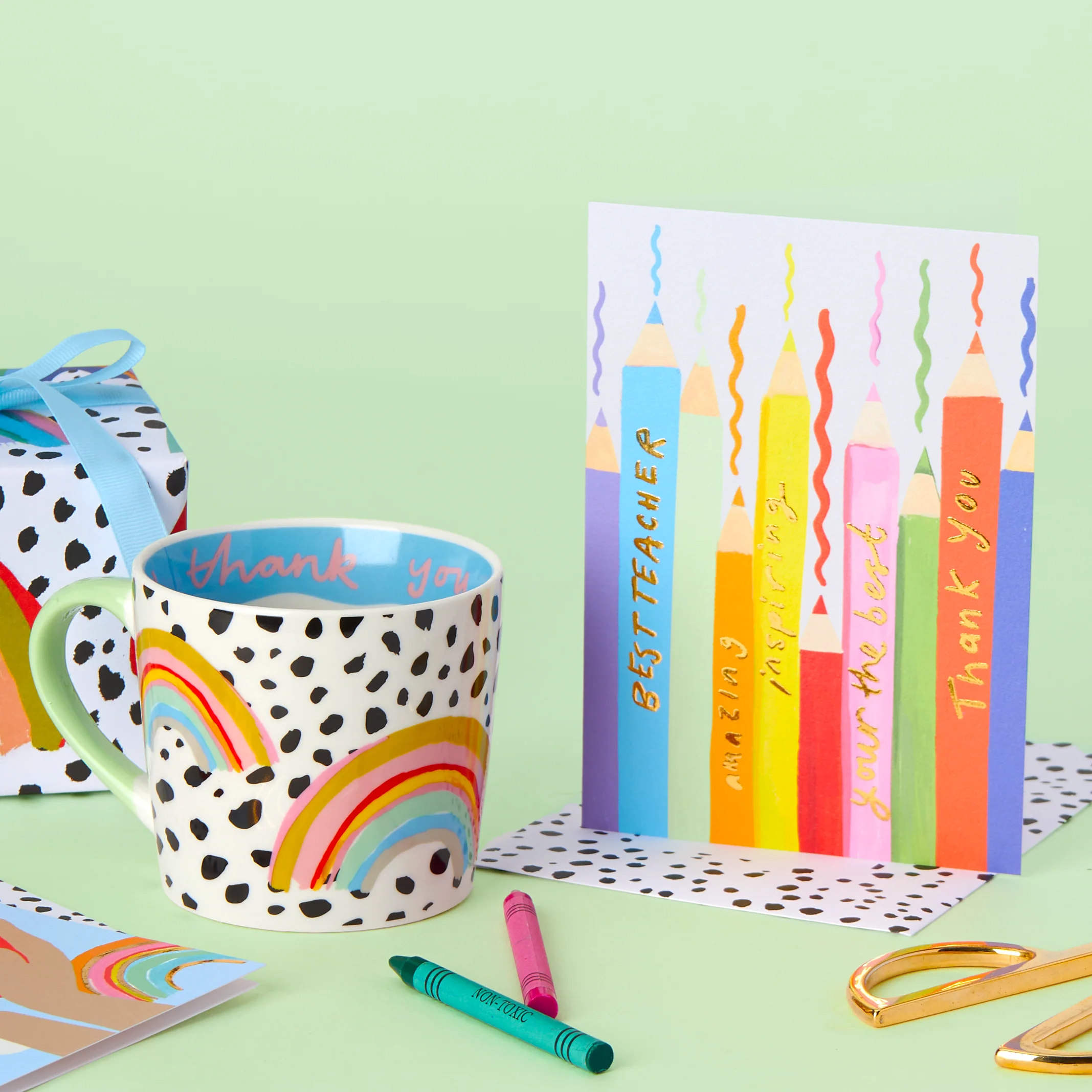 Thanks For Helping Me Grow Rainbow Mug - Image 2